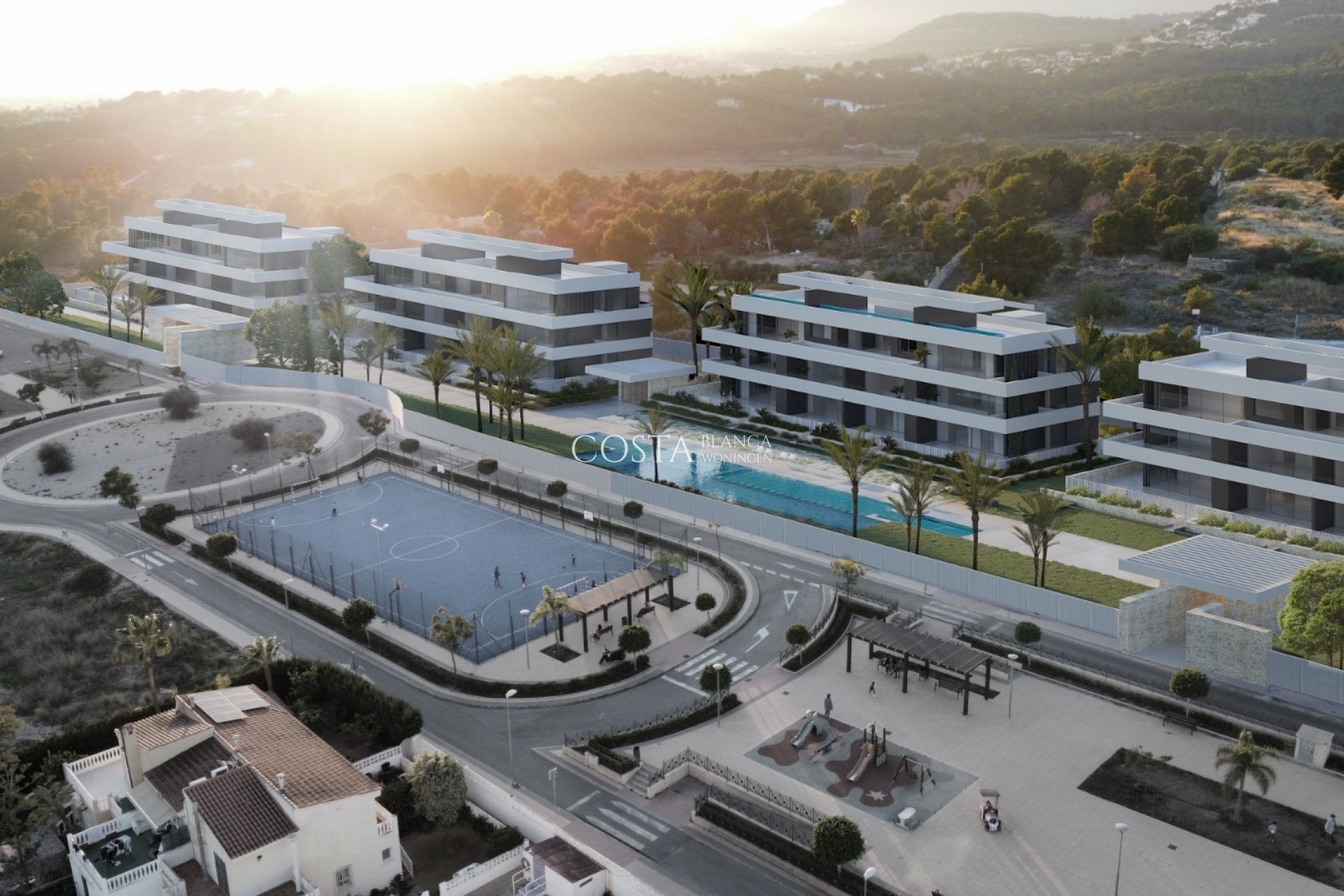 Nieuwbouw Woningen - Appartement -
 - La Nucia