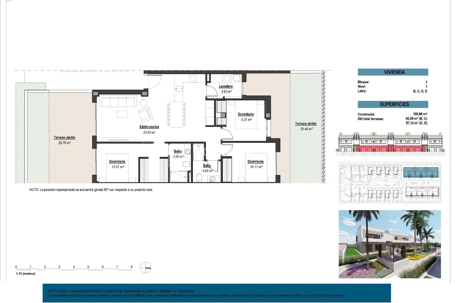 Nieuwbouw Woningen - Appartement -
Los Alcazares - Serena Golf