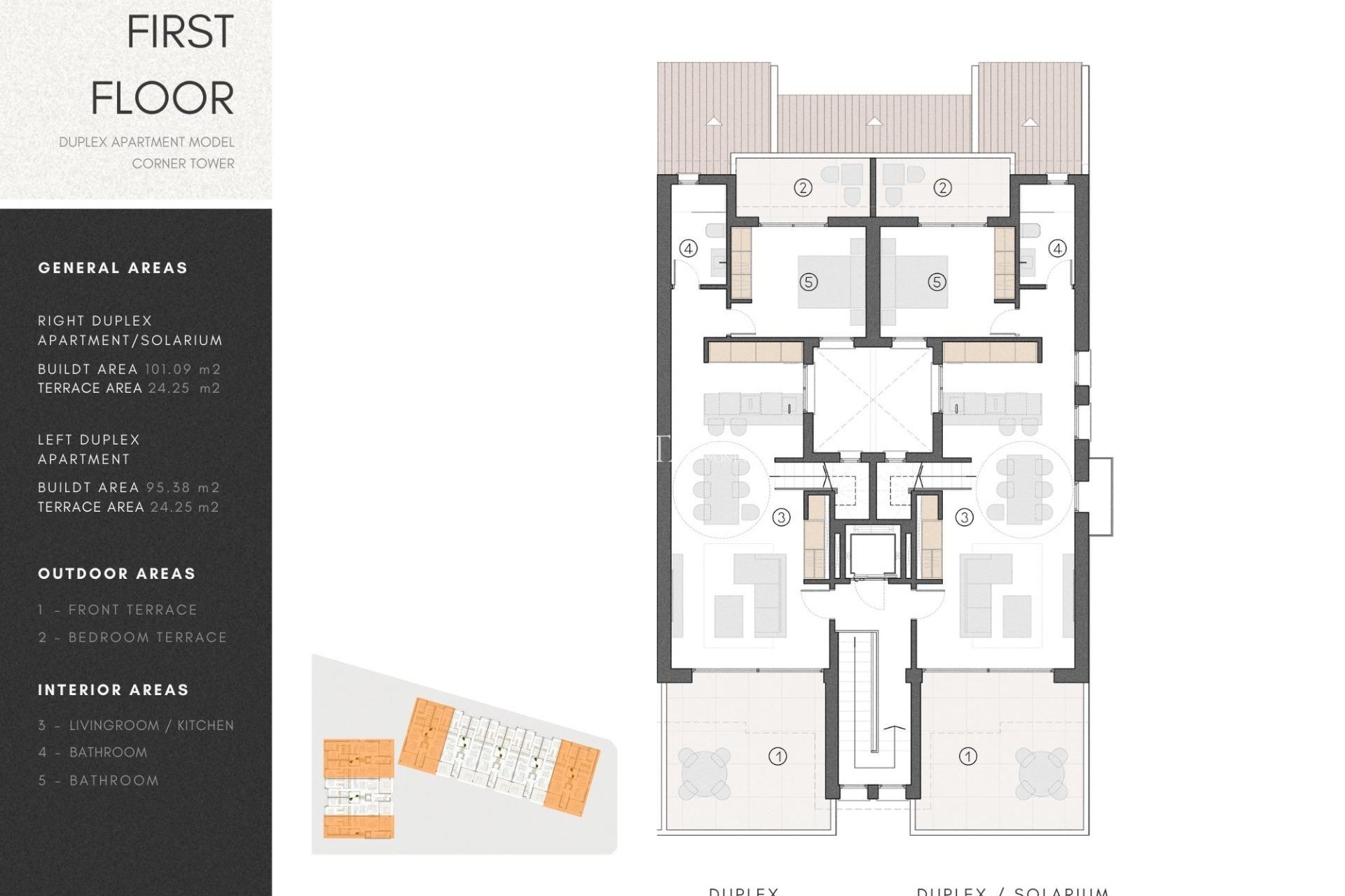Nieuwbouw Woningen - Appartement -
Los Alczares - Serena Golf