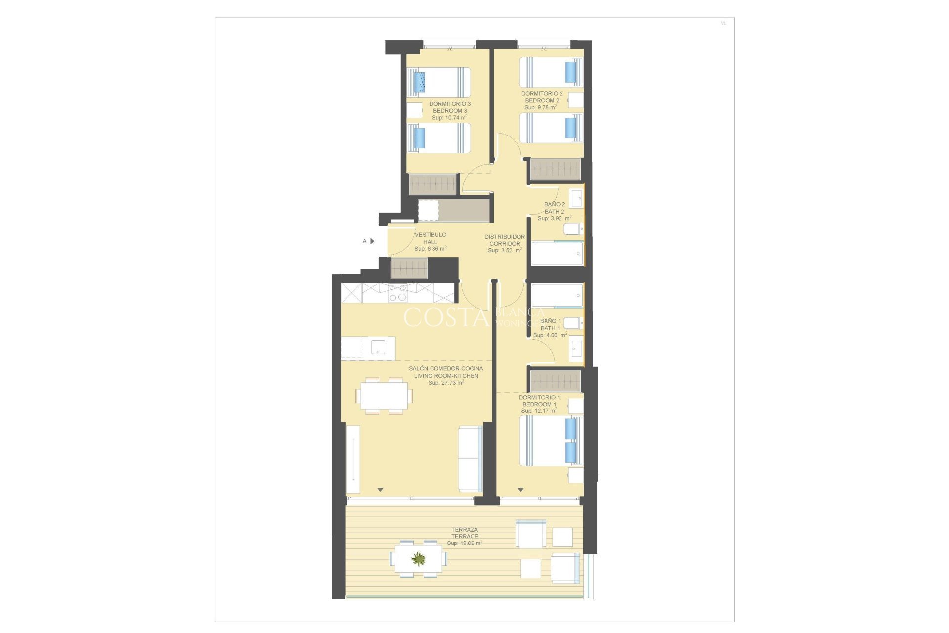 Nieuwbouw Woningen - Appartement -
Orihuela Costa - Campoamor
