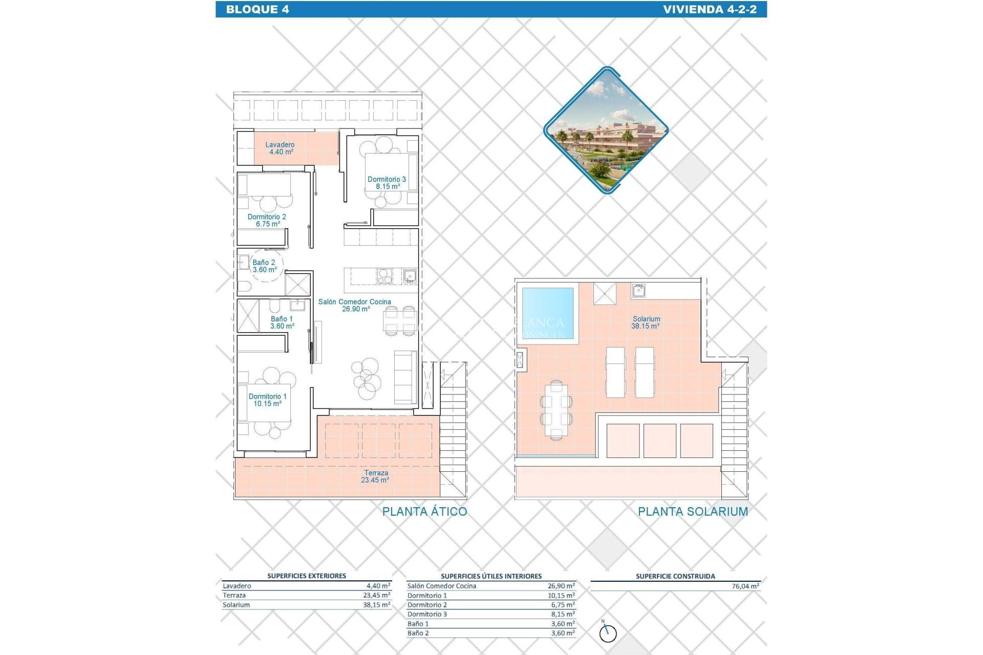 Nieuwbouw Woningen - Appartement -
Pilar de la Horadada - Lo Monte