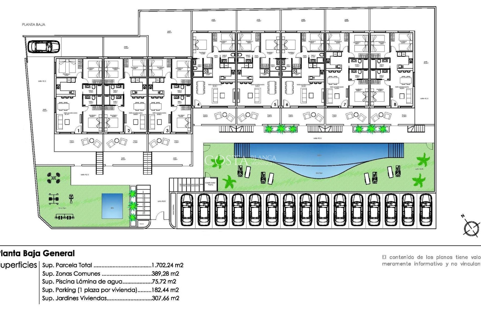 Nieuwbouw Woningen - Appartement -
Pilar de la Horadada - Parque Ramon eugenio Escudero
