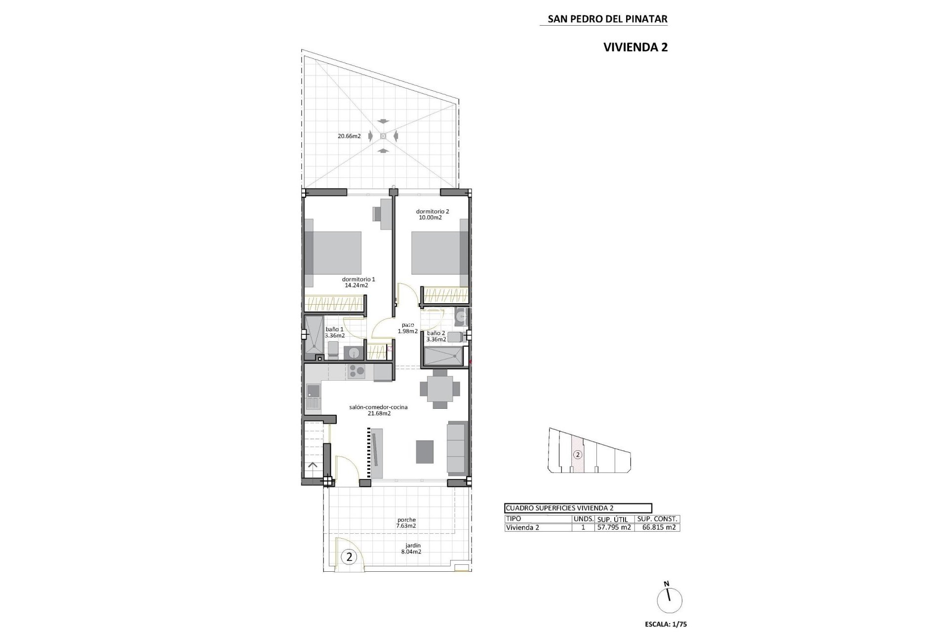 Nieuwbouw Woningen - Appartement -
San Pedro del Pinatar - Los Cuarteros