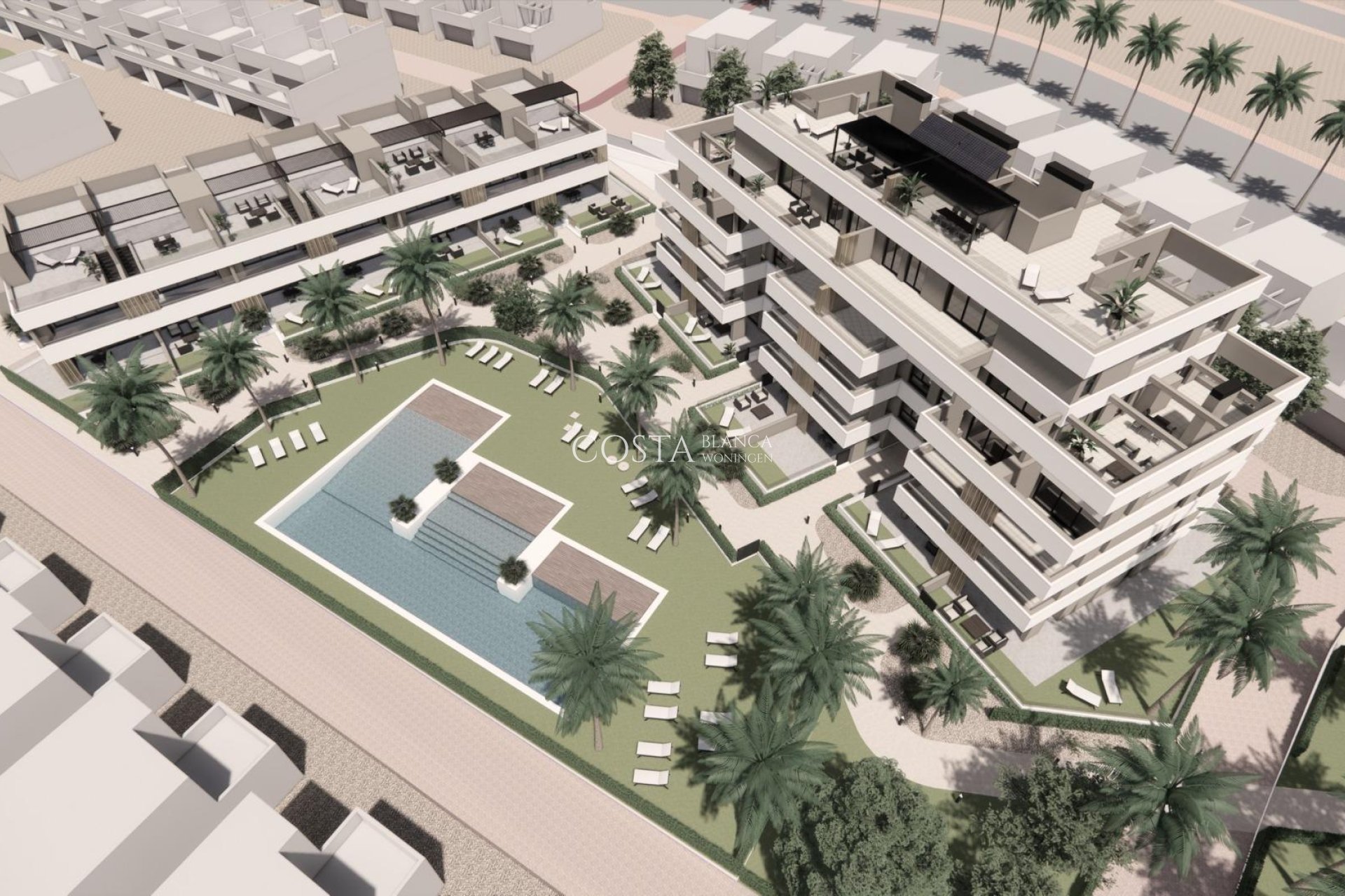 Nieuwbouw Woningen - Appartement -
Torre Pacheco - Santa Rosalia Lake And Life Resort