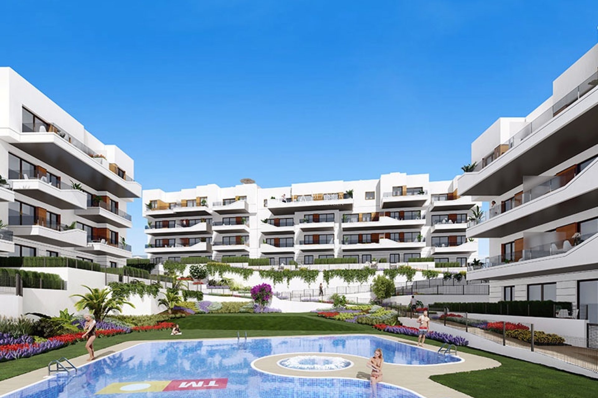 Nieuwbouw Woningen - Appartement -
 - Villamartín