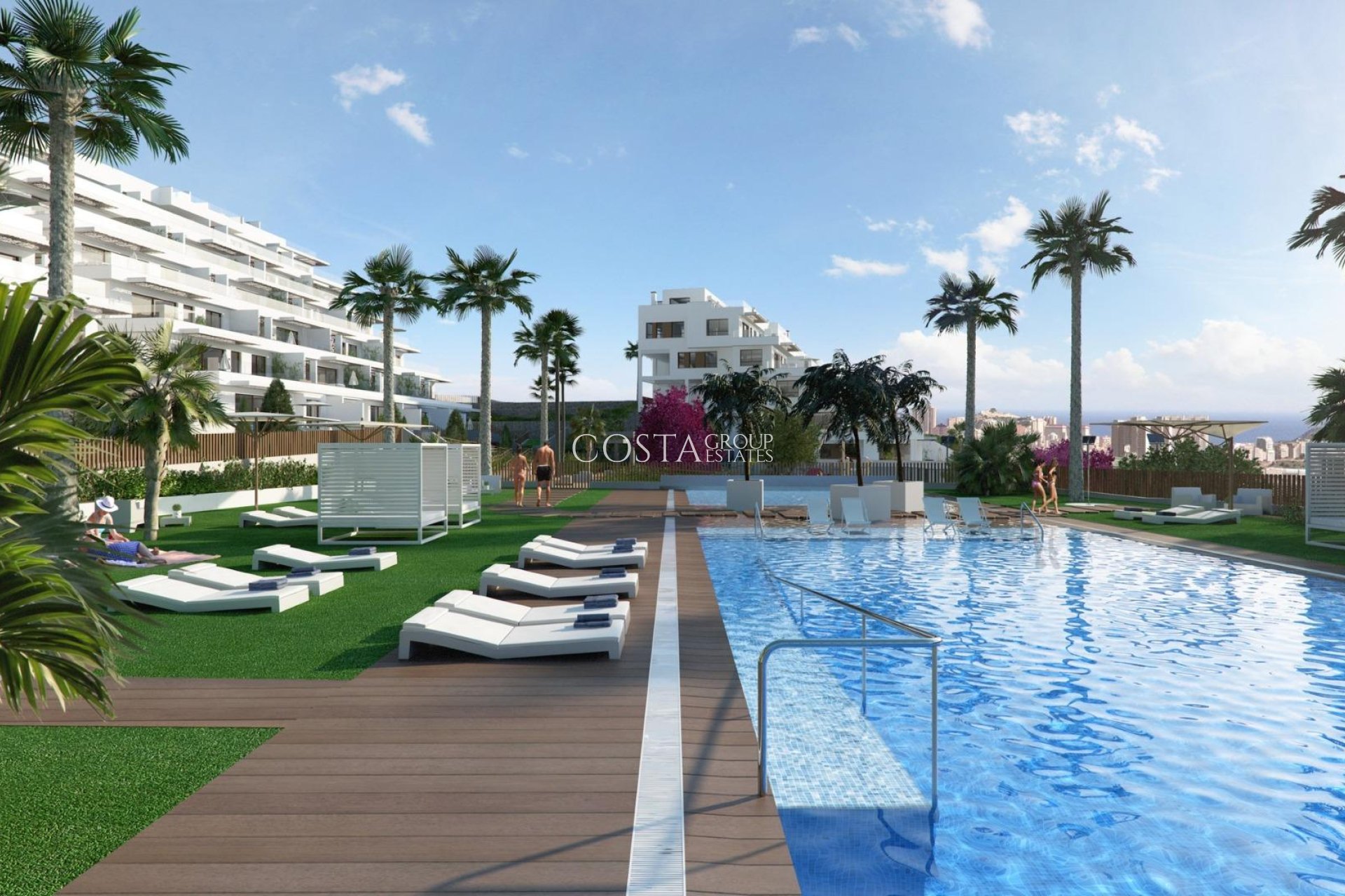Nieuwbouw Woningen - Ground floor apartment -
Finestrat - Seascape