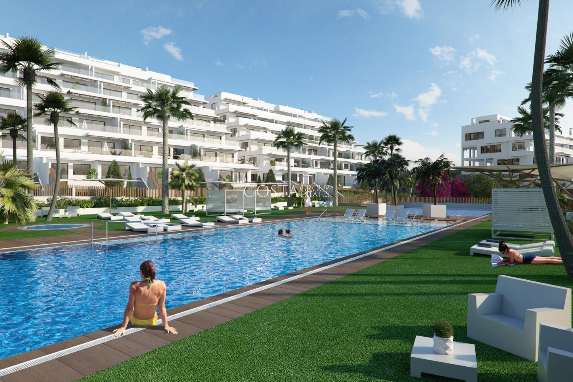 Nieuwbouw Woningen - Ground floor apartment -
Finestrat - Seascape