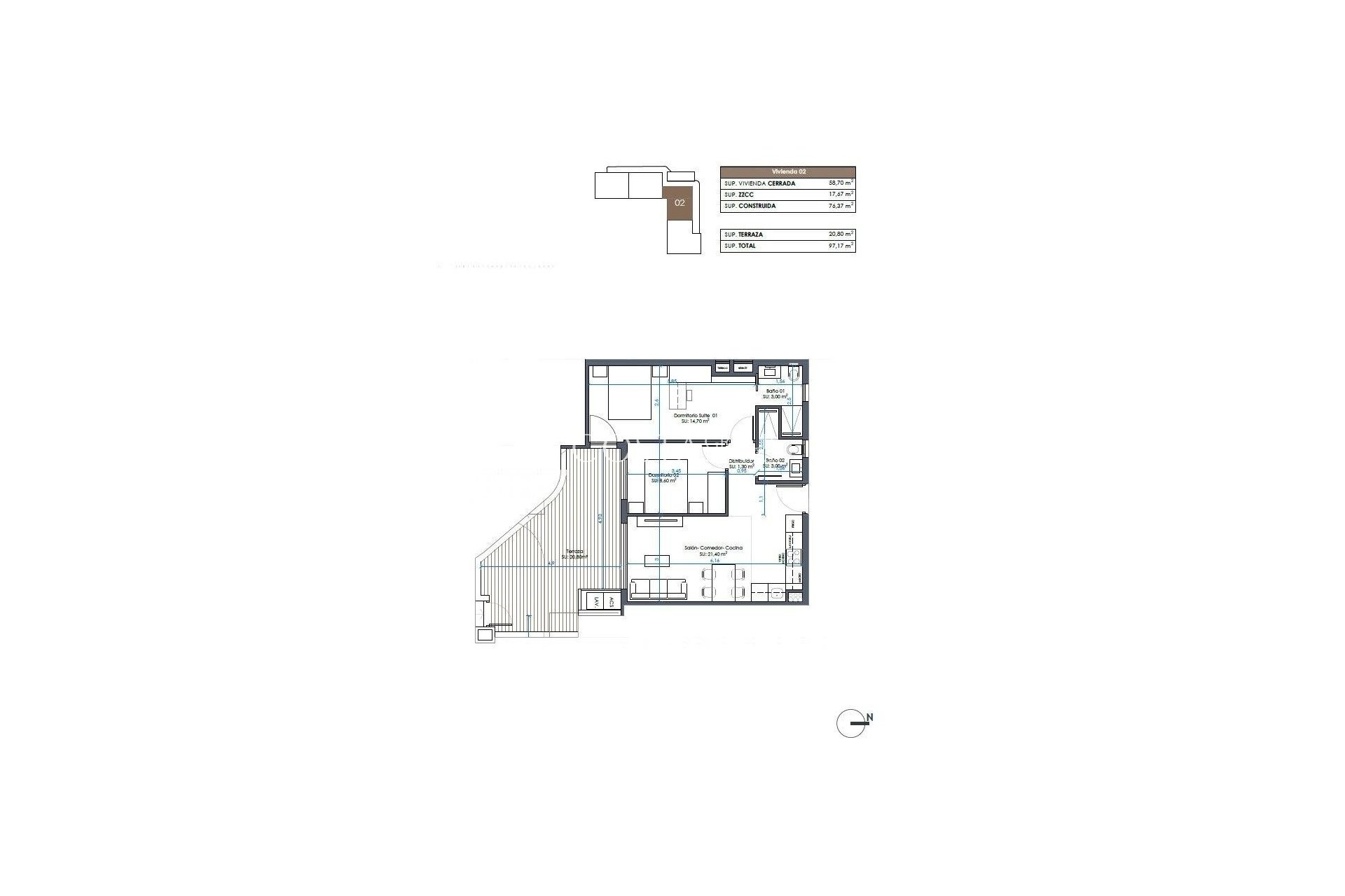 Nieuwbouw Woningen - Ground floor apartment -
Guardamar del Segura - Camino del Puerto