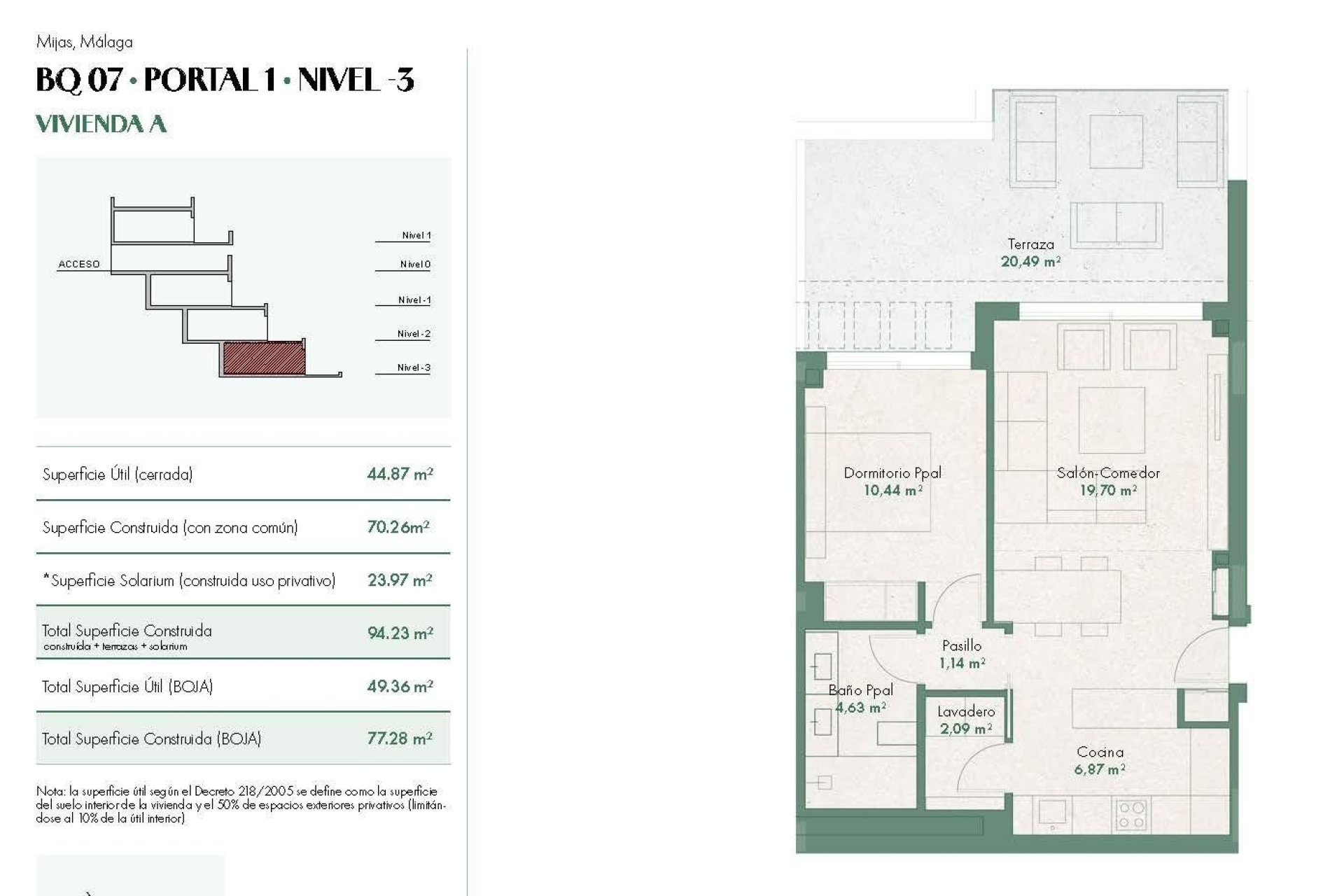 Nieuwbouw Woningen - Ground floor apartment -
Mijas - La Noria Golf