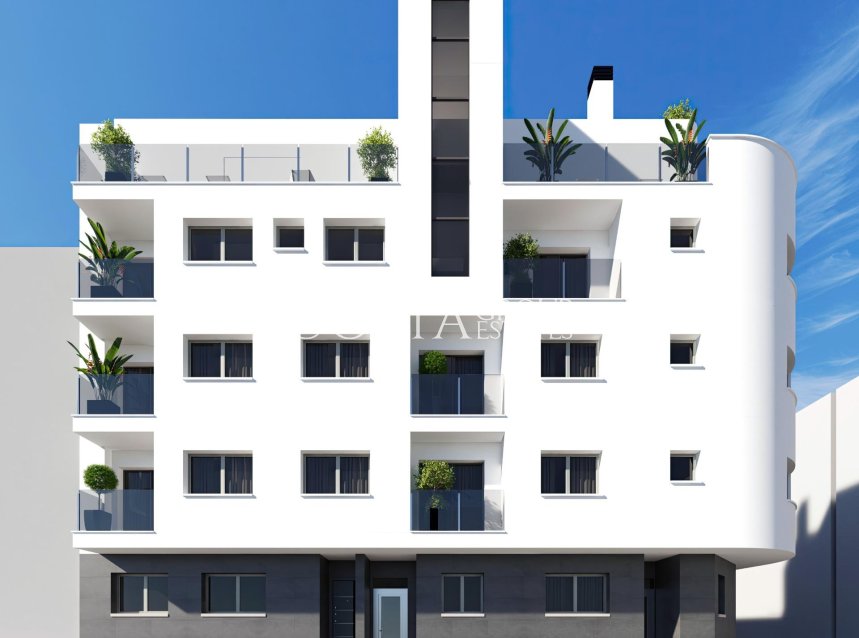 Nieuwbouw Woningen - Ground floor apartment -
Torrevieja - Centro