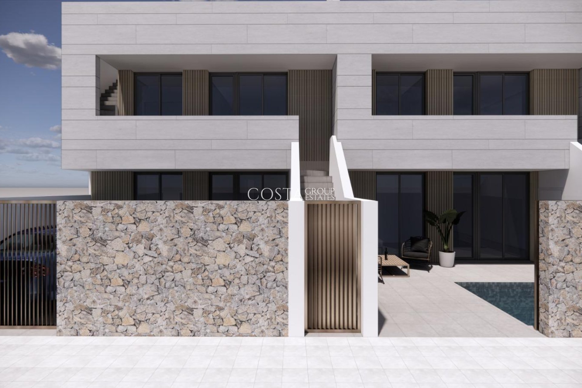 Nieuwbouw Woningen - Ground Floor Bungalow -
Santiago de la Ribera - Santiago De La Ribera