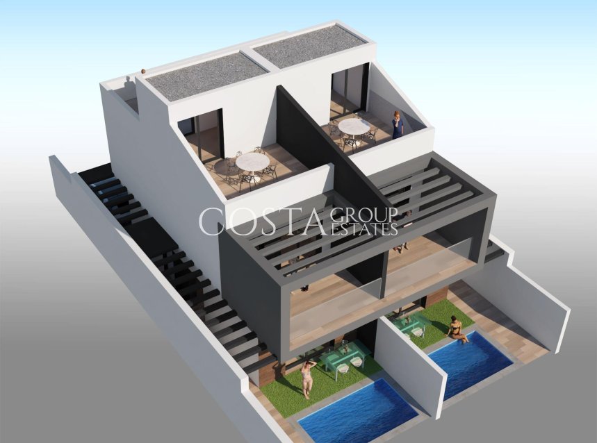 Nieuwbouw Woningen - Semidetached -
San Javier - Santiago De La Ribera