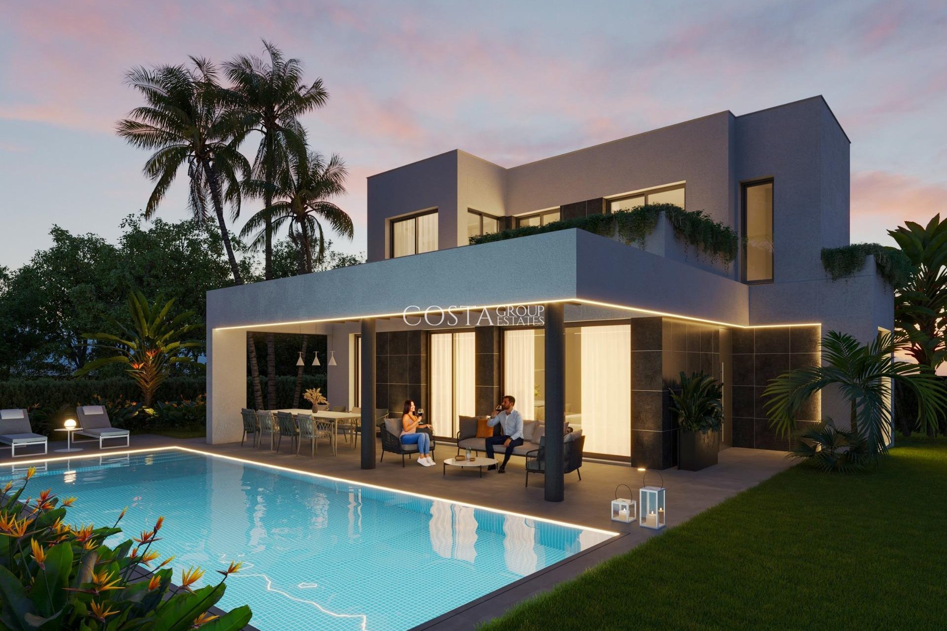 Nieuwbouw Woningen - Villa -
Finestrat