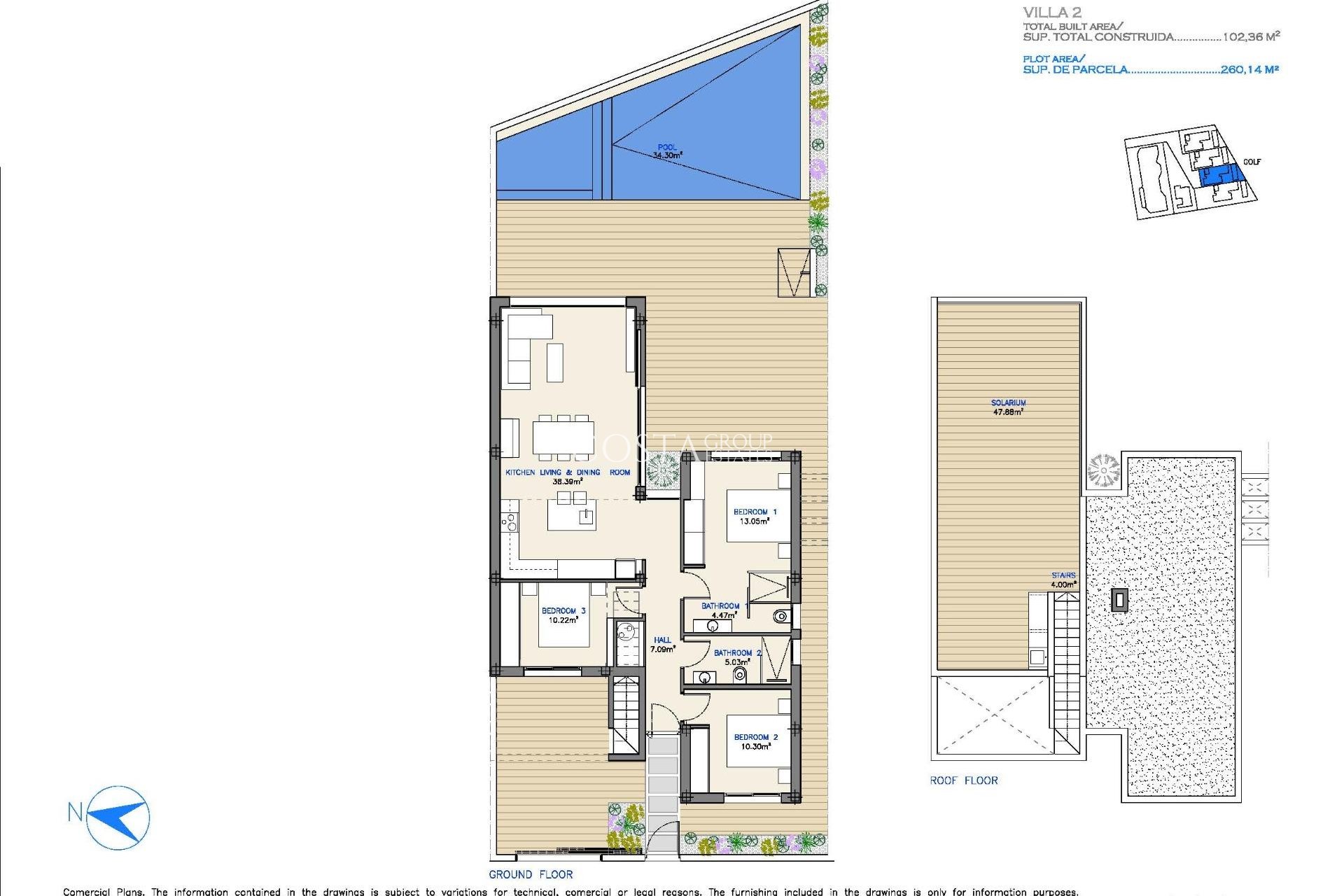 Nieuwbouw Woningen - Villa -
Los Alcazares - Serena Golf