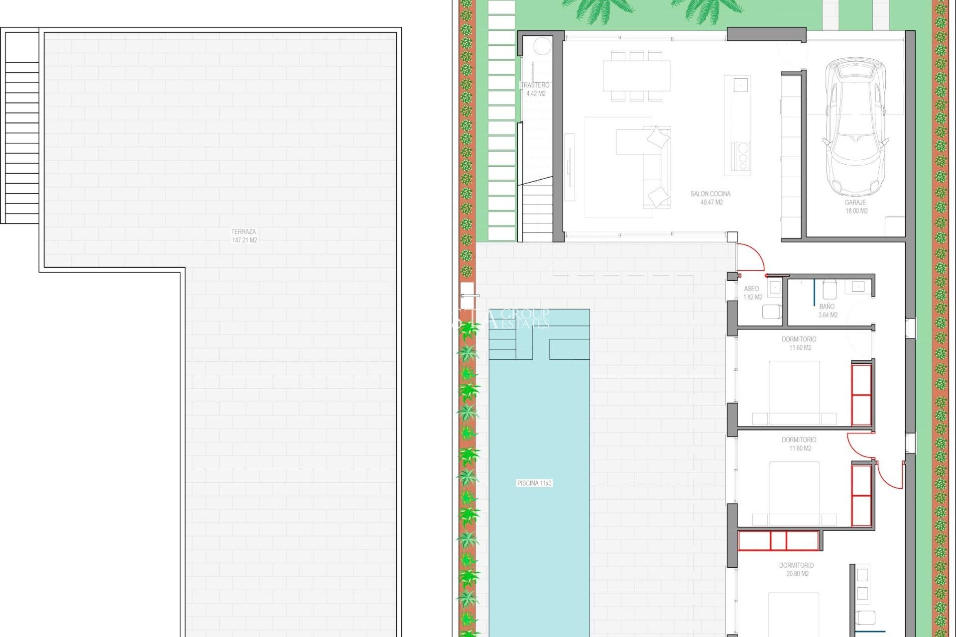 Nieuwbouw Woningen - Villa -
Los Alcazares - Serena Golf