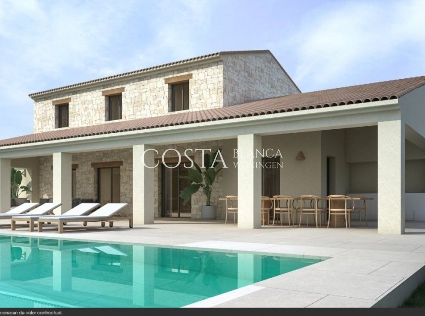 Nieuwbouw Woningen - Villa -
Moraira_Teulada - Moraira