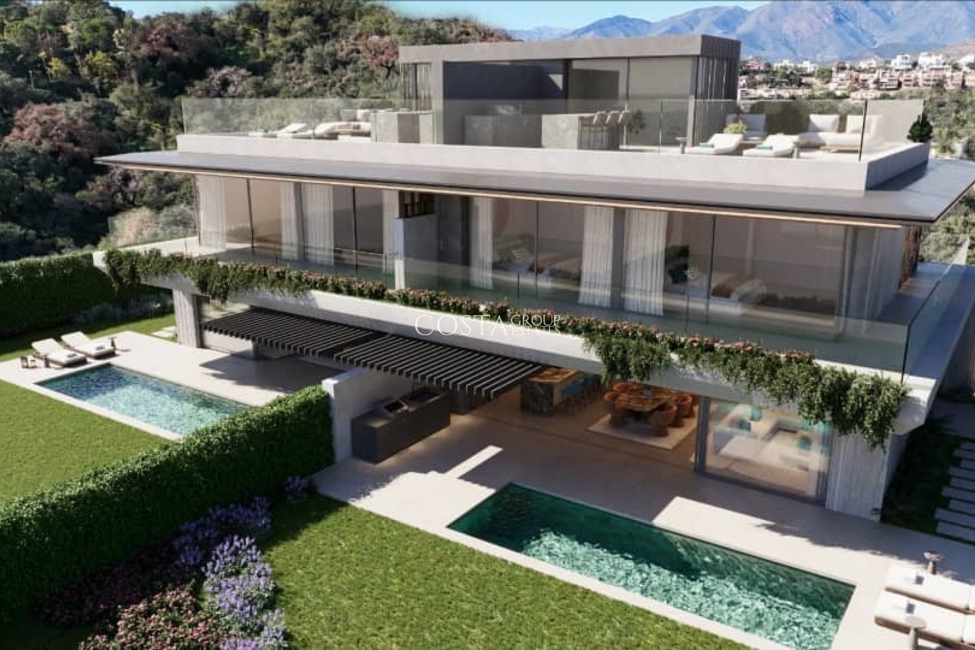 Nieuwbouw Woningen - Villa -
Ojen - Ojén
