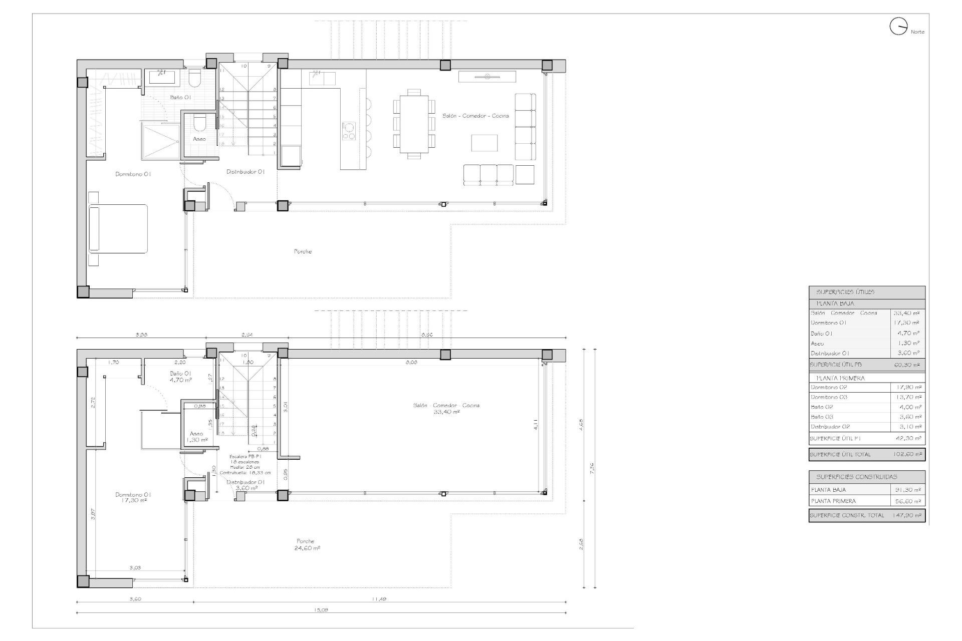 Nieuwbouw Woningen - Villa -
Orihuela Costa - PAU 26