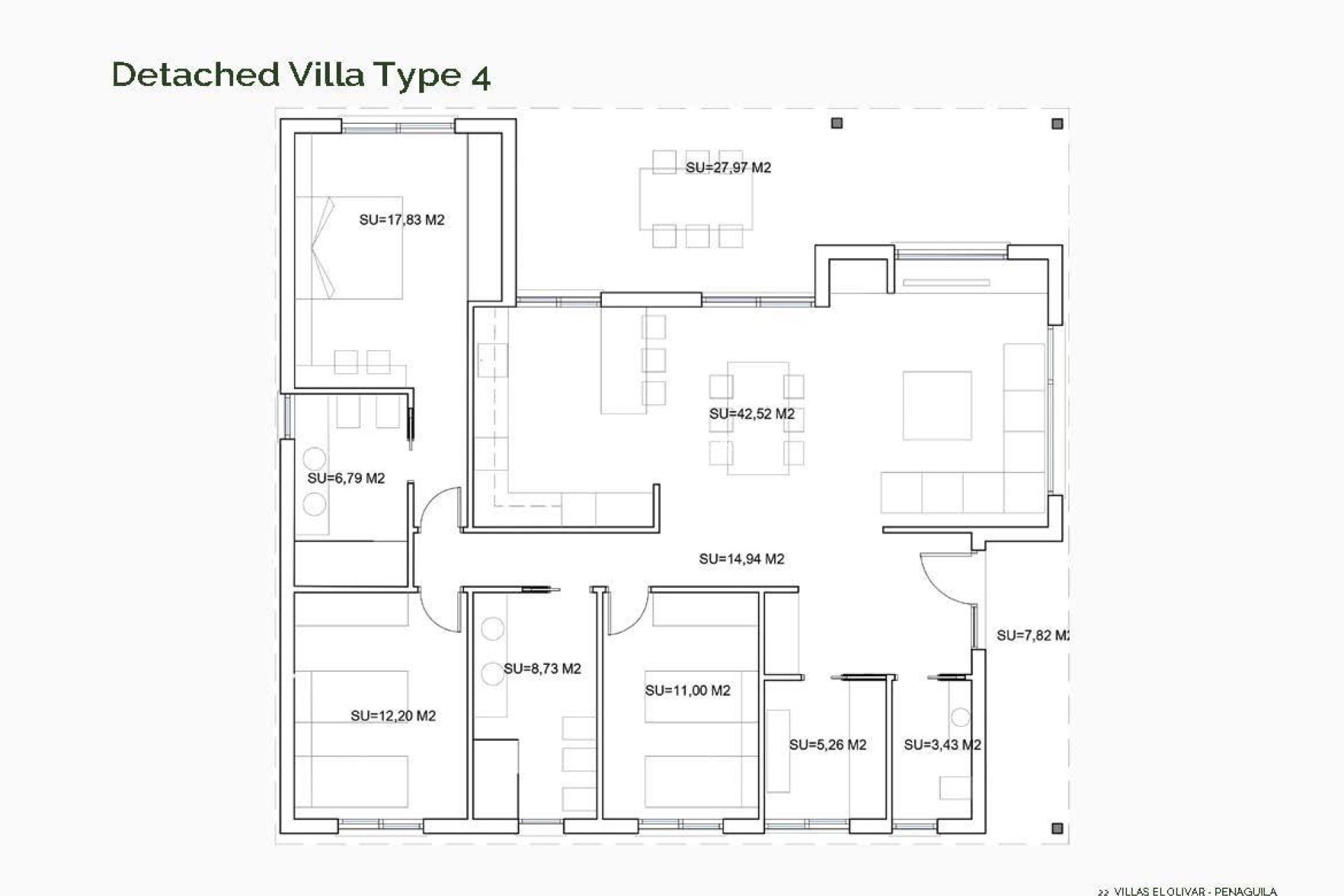 Nieuwbouw Woningen - Villa -
Penàguila - El Olivar