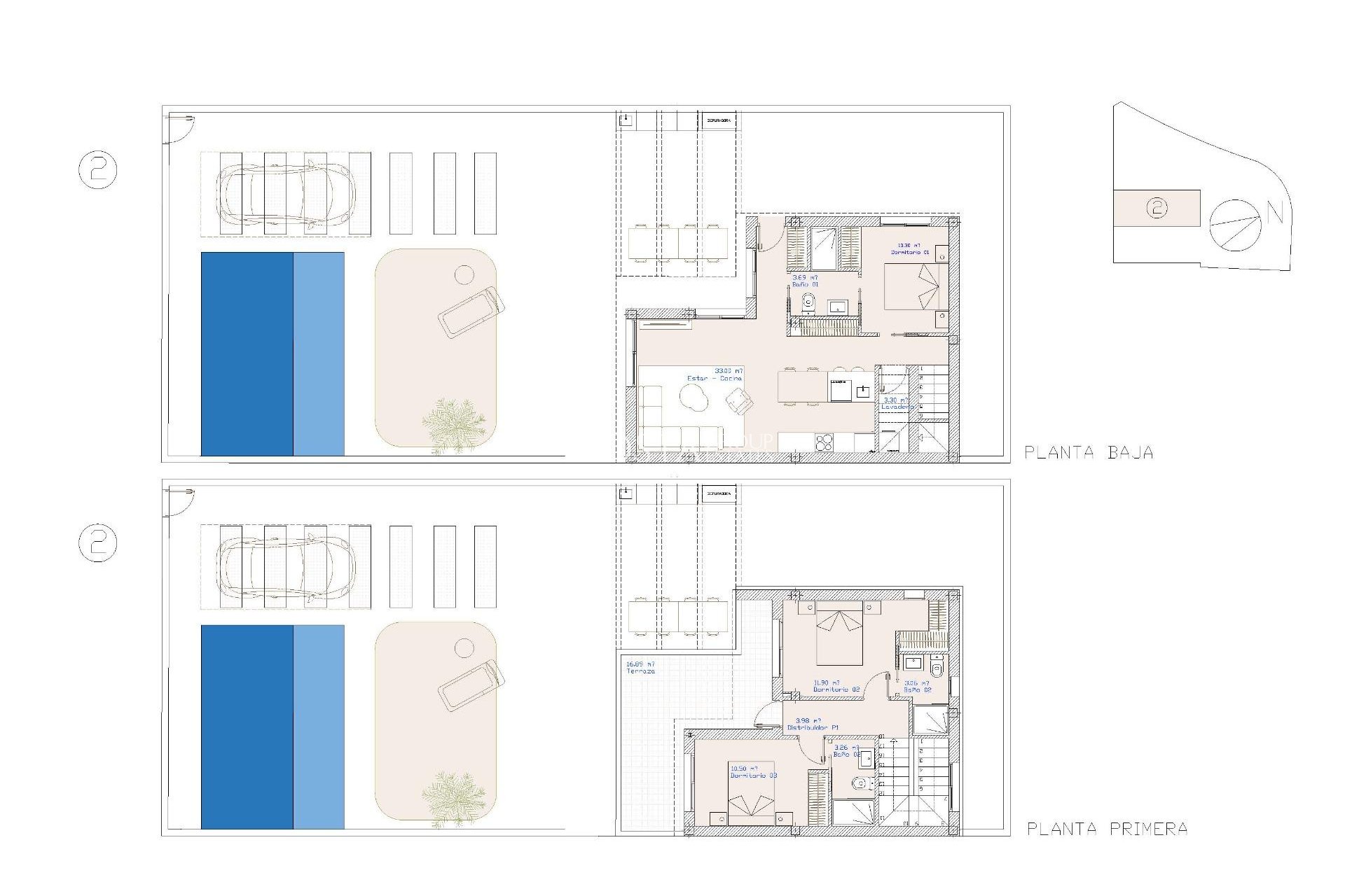 Nieuwbouw Woningen - Villa -
San Pedro del Pinatar - Centro