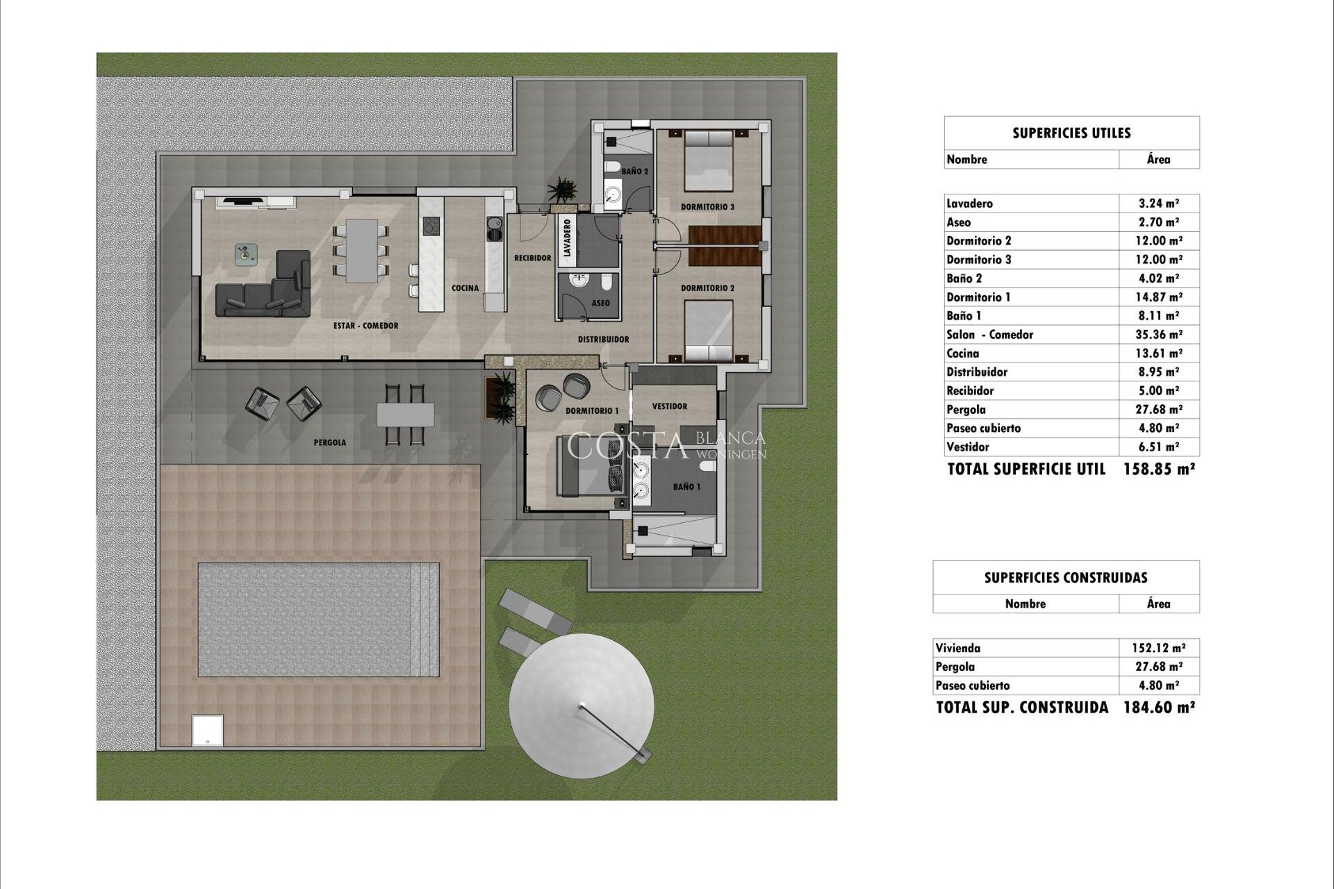 Nieuwbouw Woningen - Villa -
Torre Pacheco - Pinoso - El Pinós