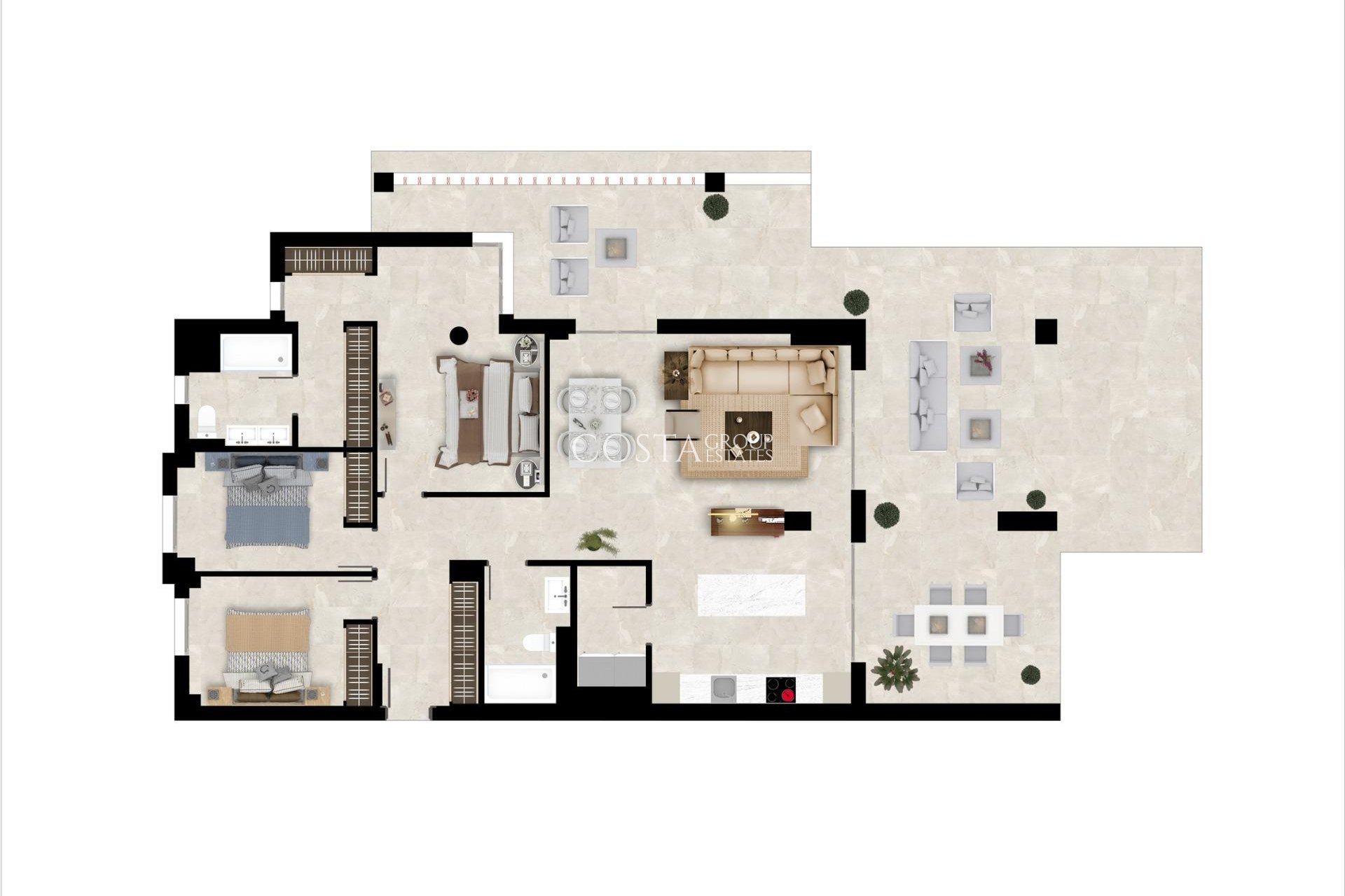 Nouvelle construction - Apartments -
Benahavís - Urb. Los Jaralillos