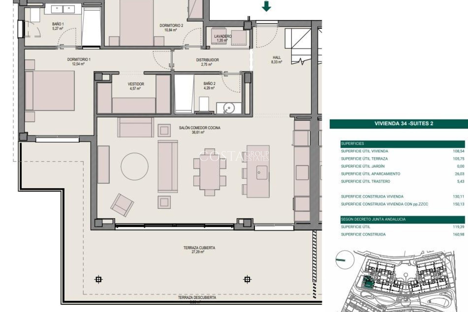Nouvelle construction - Apartments -
Estepona - Cancelada