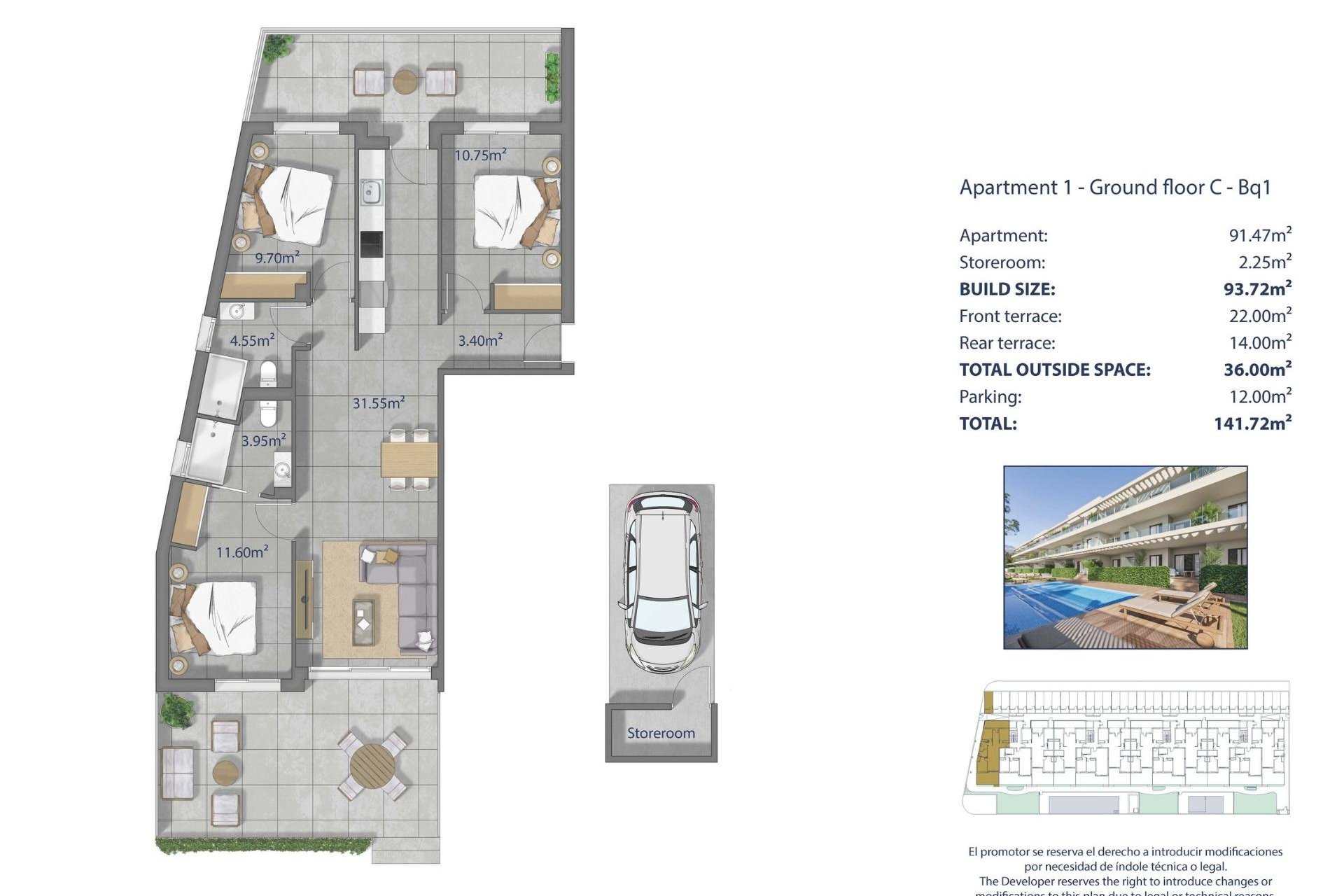 Nouvelle construction - Apartments -
Los Alcazares - Los Narejos