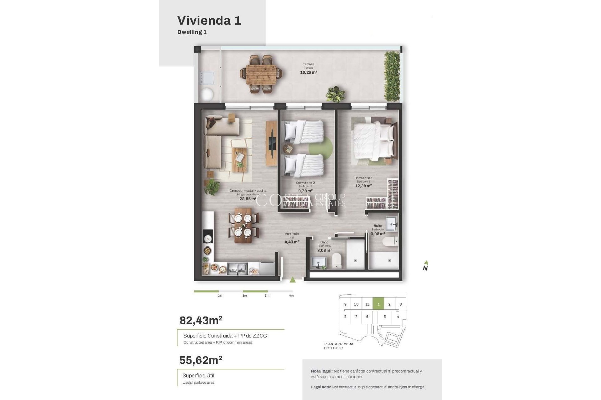 Nouvelle construction - Apartments -
Mojacar - Descargador