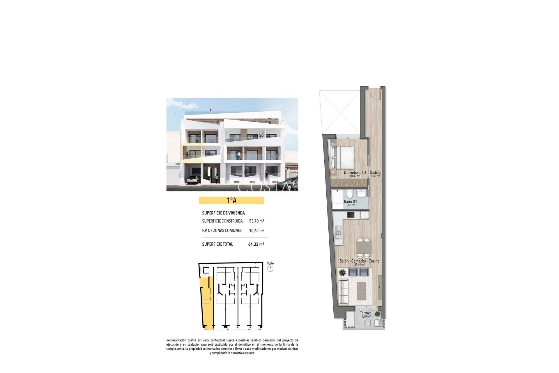 Nouvelle construction - Apartments -
Torrevieja - Playa de El Cura