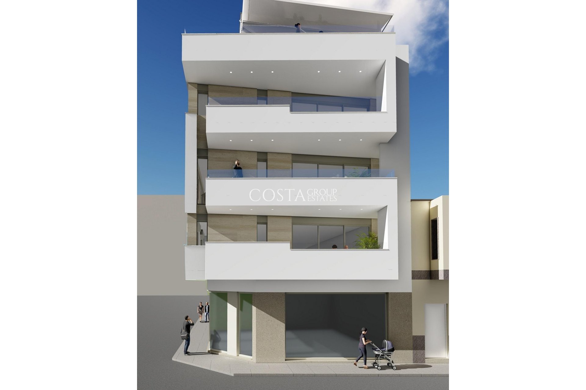 Nouvelle construction - Apartments -
Torrevieja - Playa del Cura