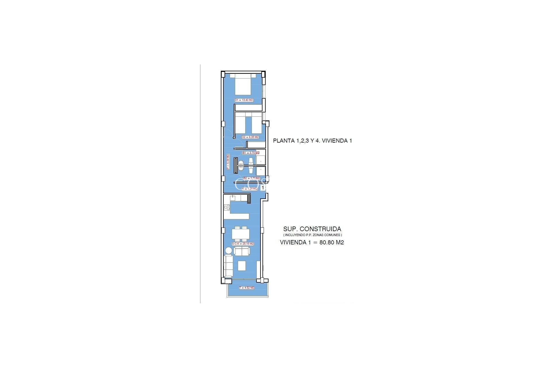 Nouvelle construction - Apartments -
Torrevieja - Playa El Acequión