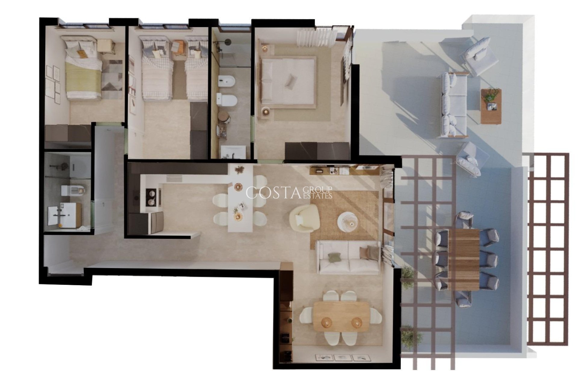 Nouvelle construction - Apartments -
Vera - Vera Playa