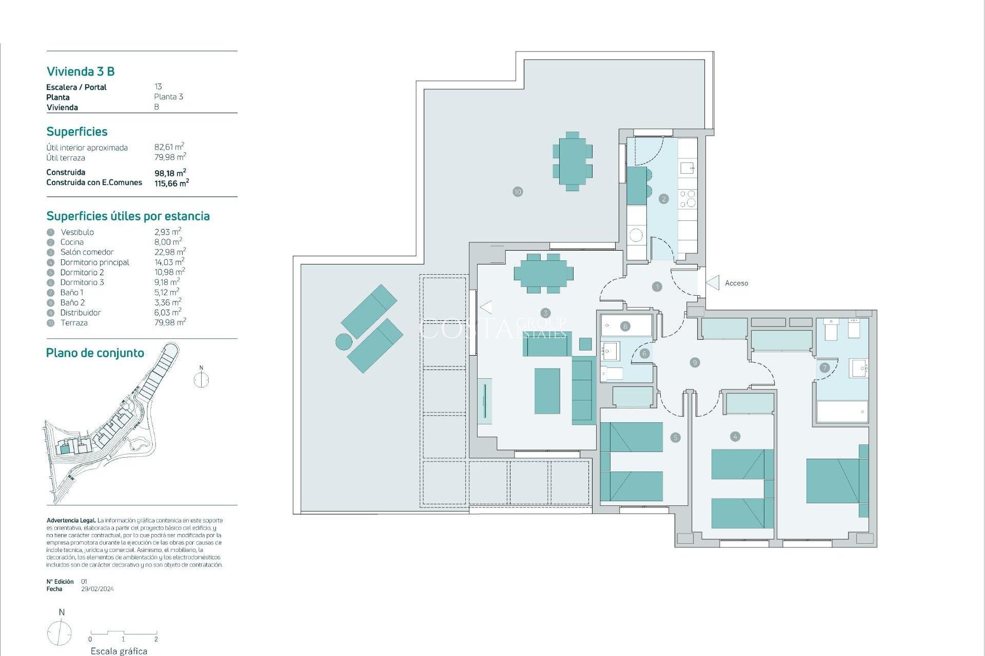 Nouvelle construction - Appartement -
Almuñecar - Velilla-Taramay