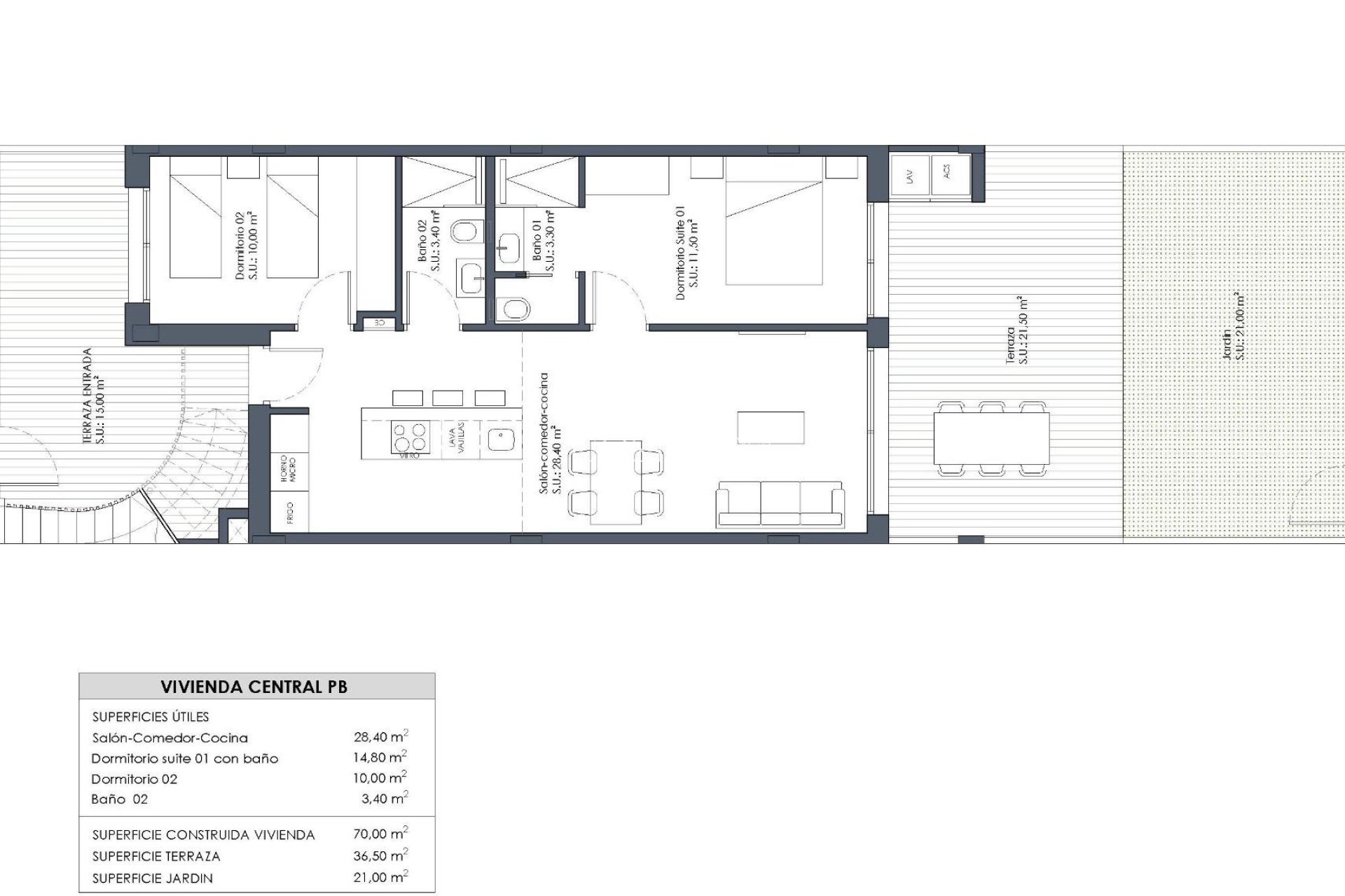 Nouvelle construction - Appartement -
San Miguel de Salinas - San Miguel De Salinas