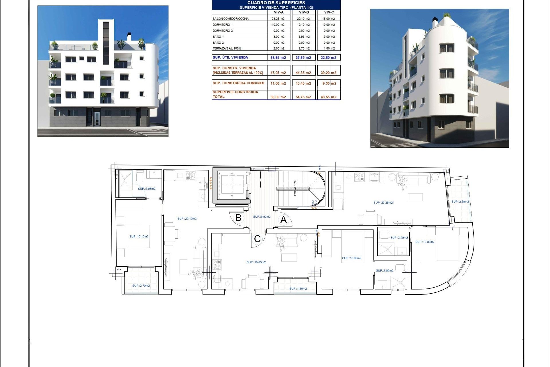 Nouvelle construction - Appartement -
Torrevieja - Centro