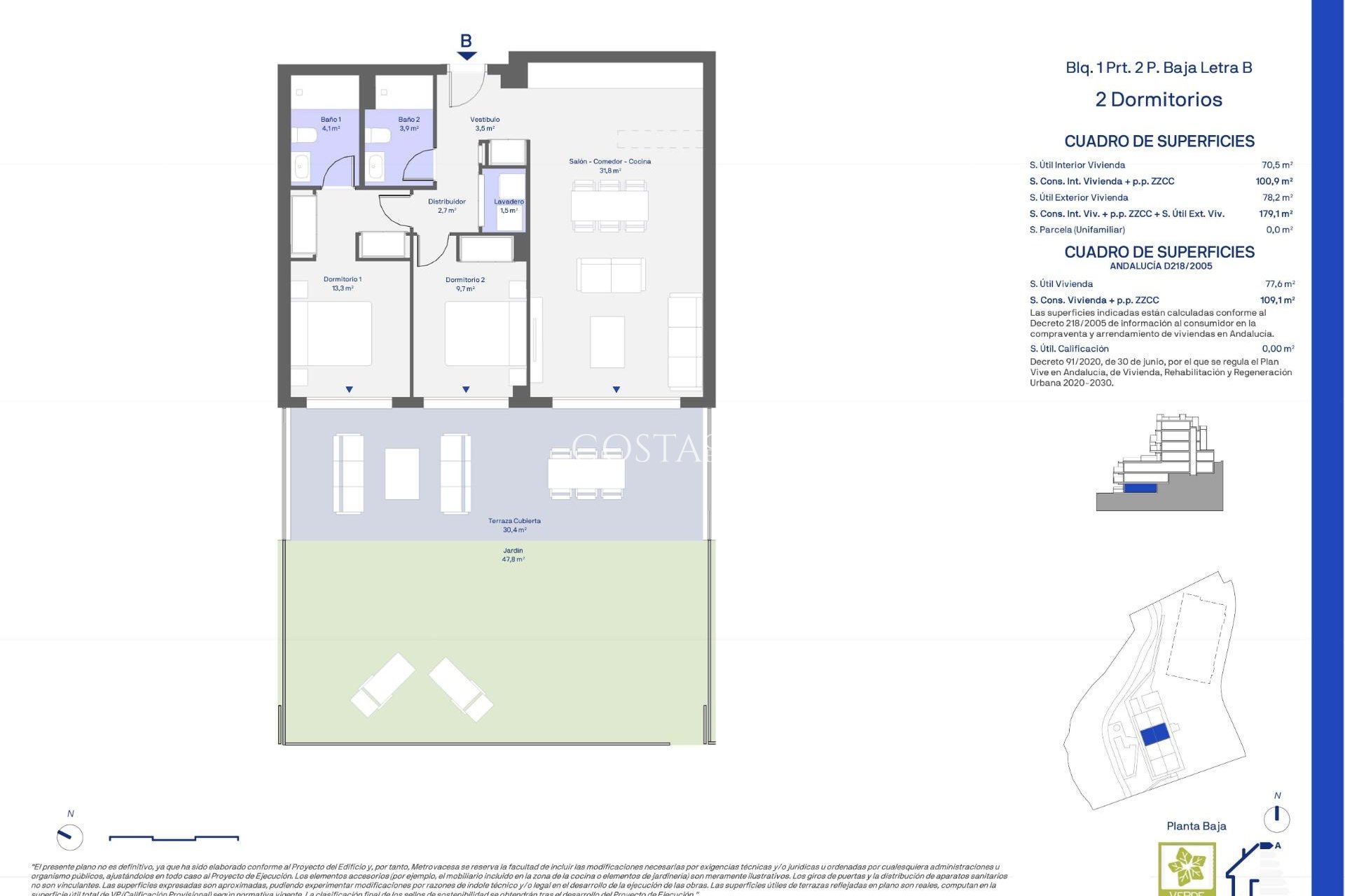Nouvelle construction - Ground floor apartment -
Estepona - Cancelada