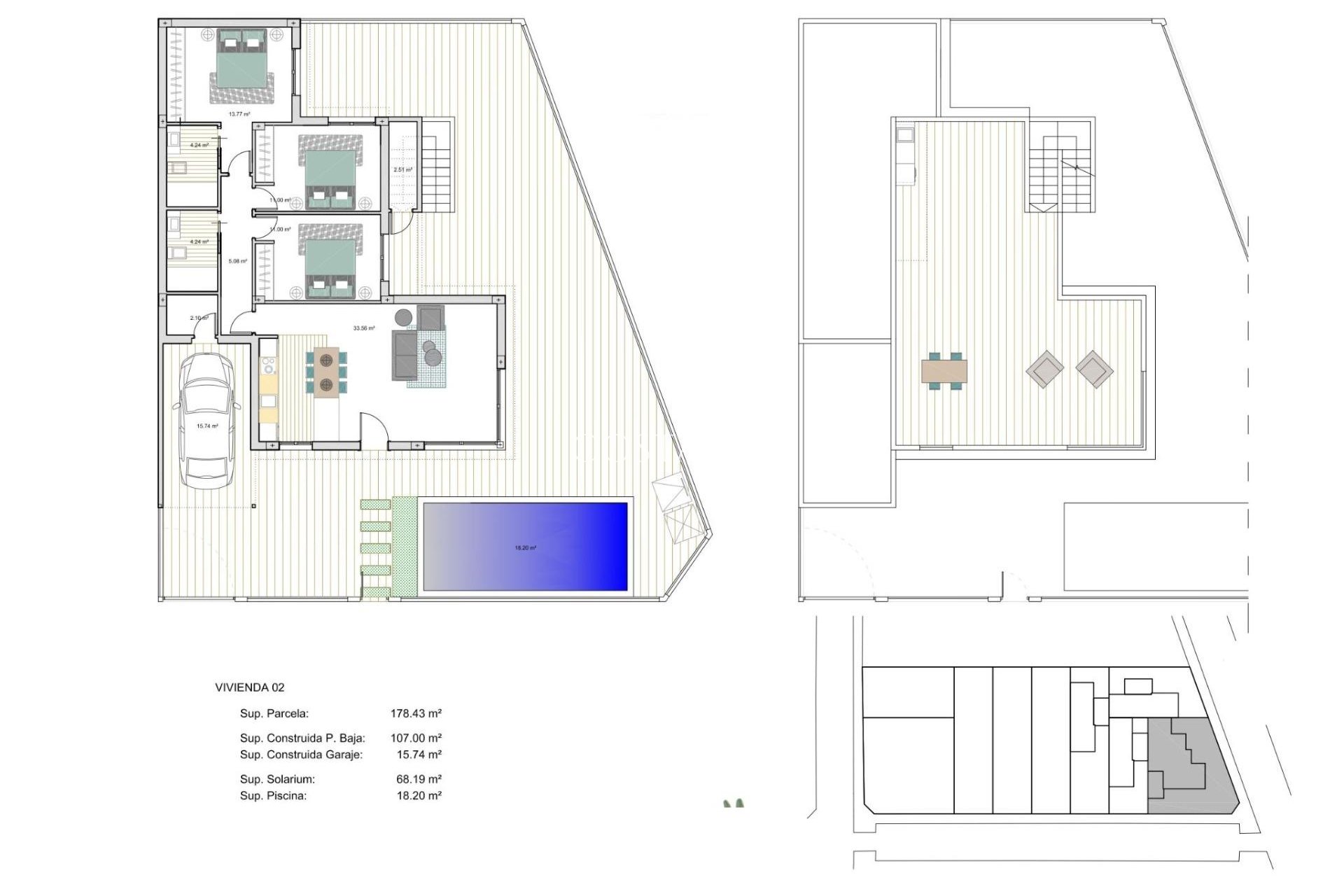 Nouvelle construction - Villa -
Los Alcazares - La Concha