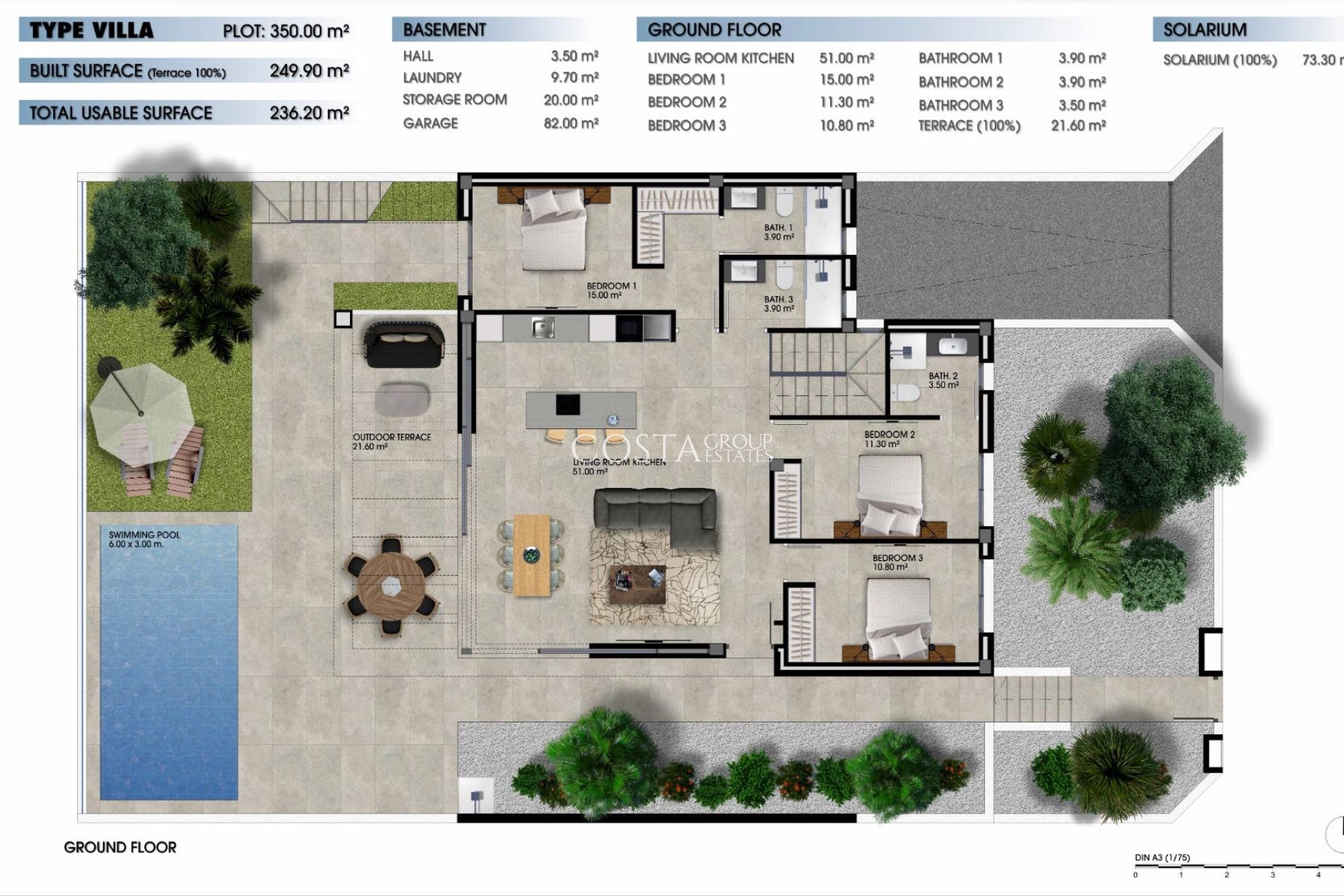 Nouvelle construction - Villa -
Los Alcazares - La Serena Golf