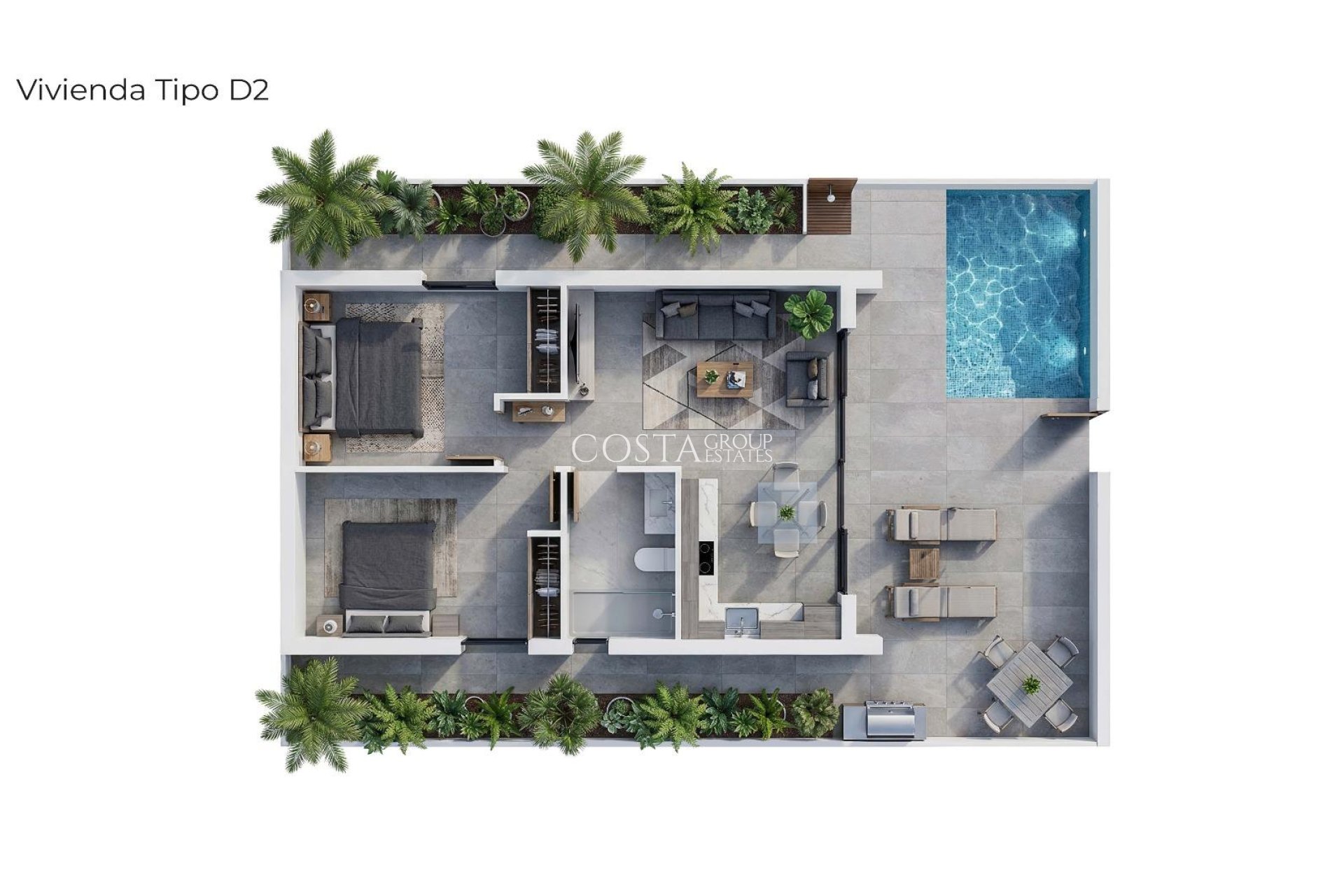 Nouvelle construction - Villa -
Vera - Vera Playa