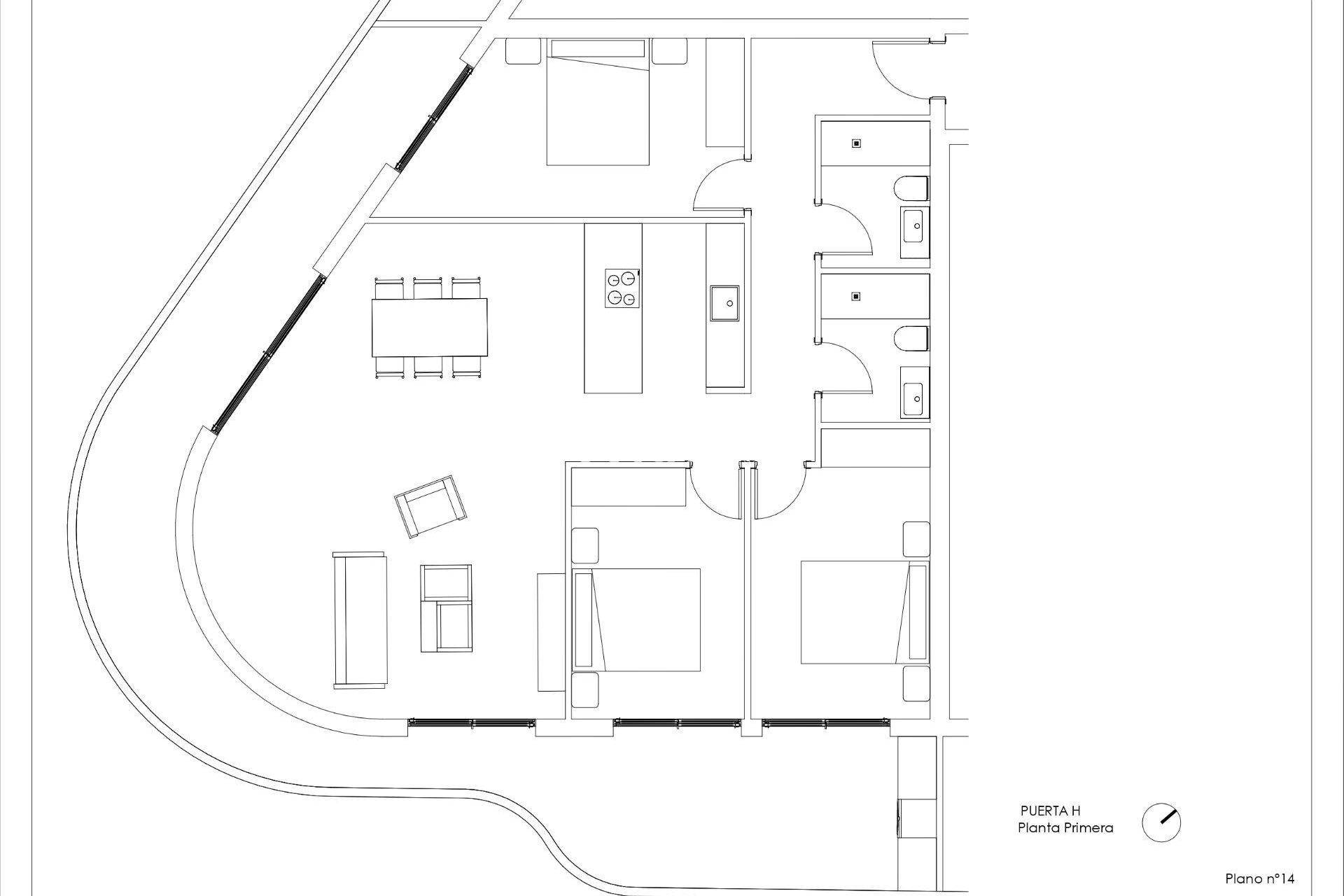 Nowy budynek - Apartament -
Calpe - Arenal Bol