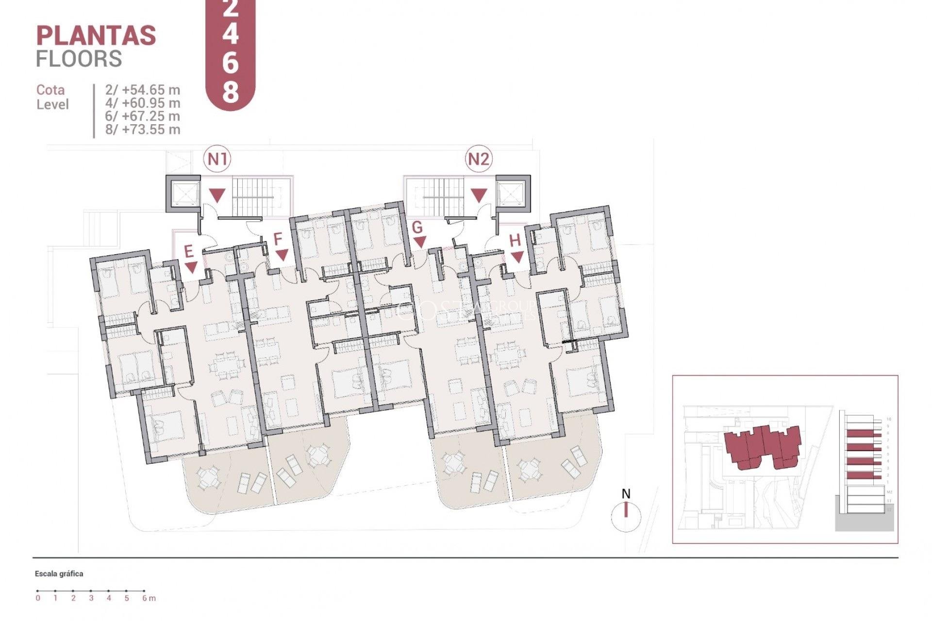Nowy budynek - Apartament -
Calpe