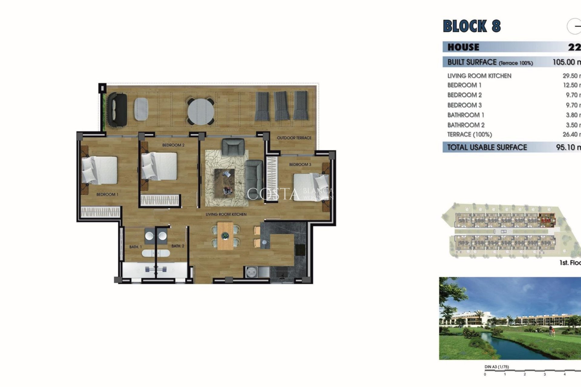 Nowy budynek - Apartament -
Los Alcazares - La Serena Golf