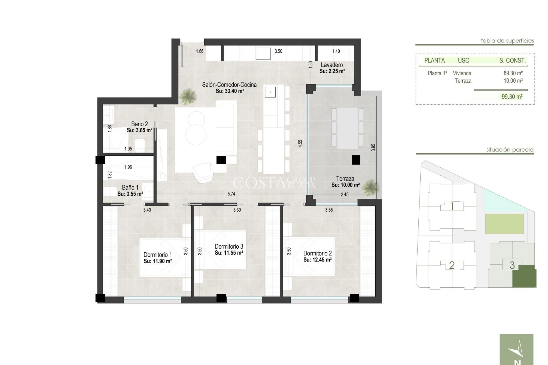 Nowy budynek - Apartament -
San Pedro del Pinatar - Centro