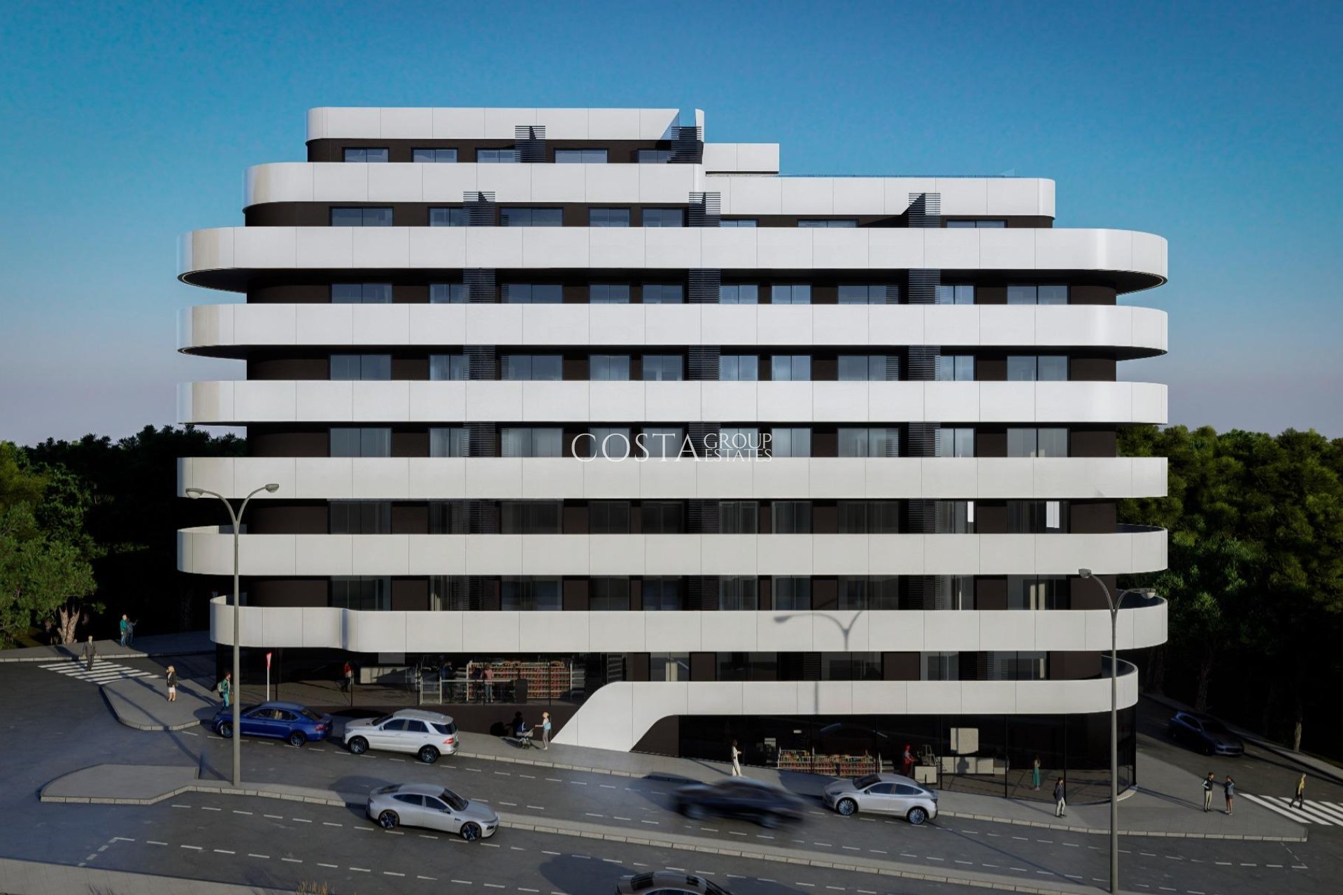 Nowy budynek - Apartments -
Calpe - Arenal Bol