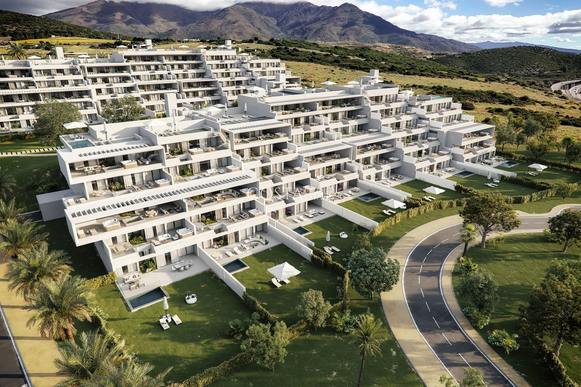 Nowy budynek - Apartments -
Casares - Alcazaba Lagoon