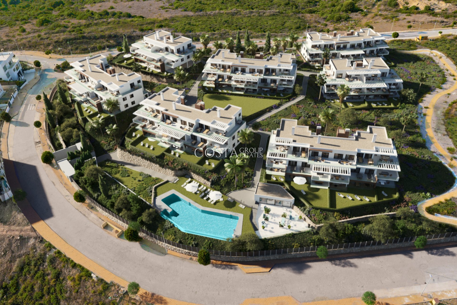 Nowy budynek - Apartments -
Casares Costa