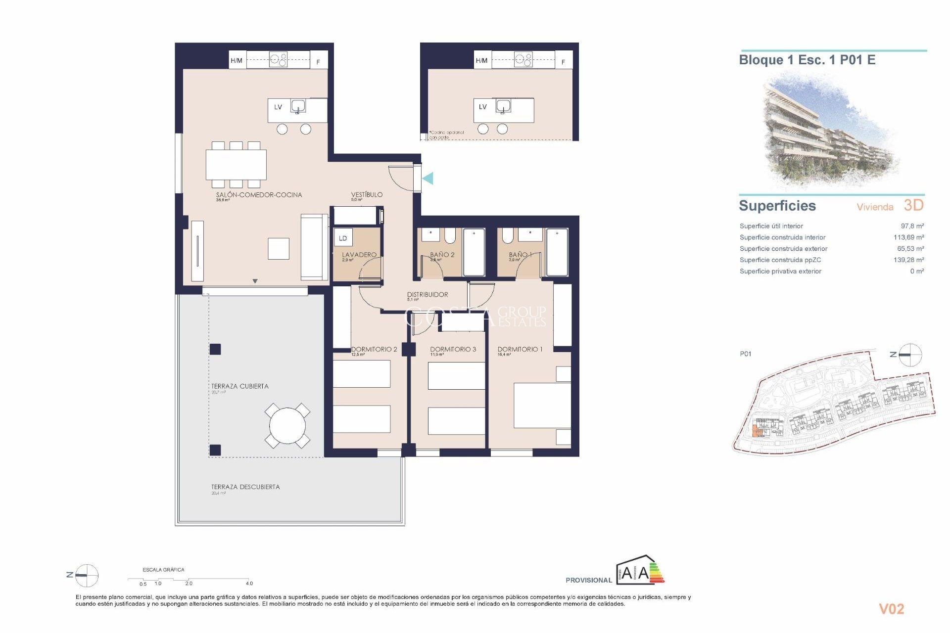 Nowy budynek - Apartments -
Denia - Playa de La Almadraba