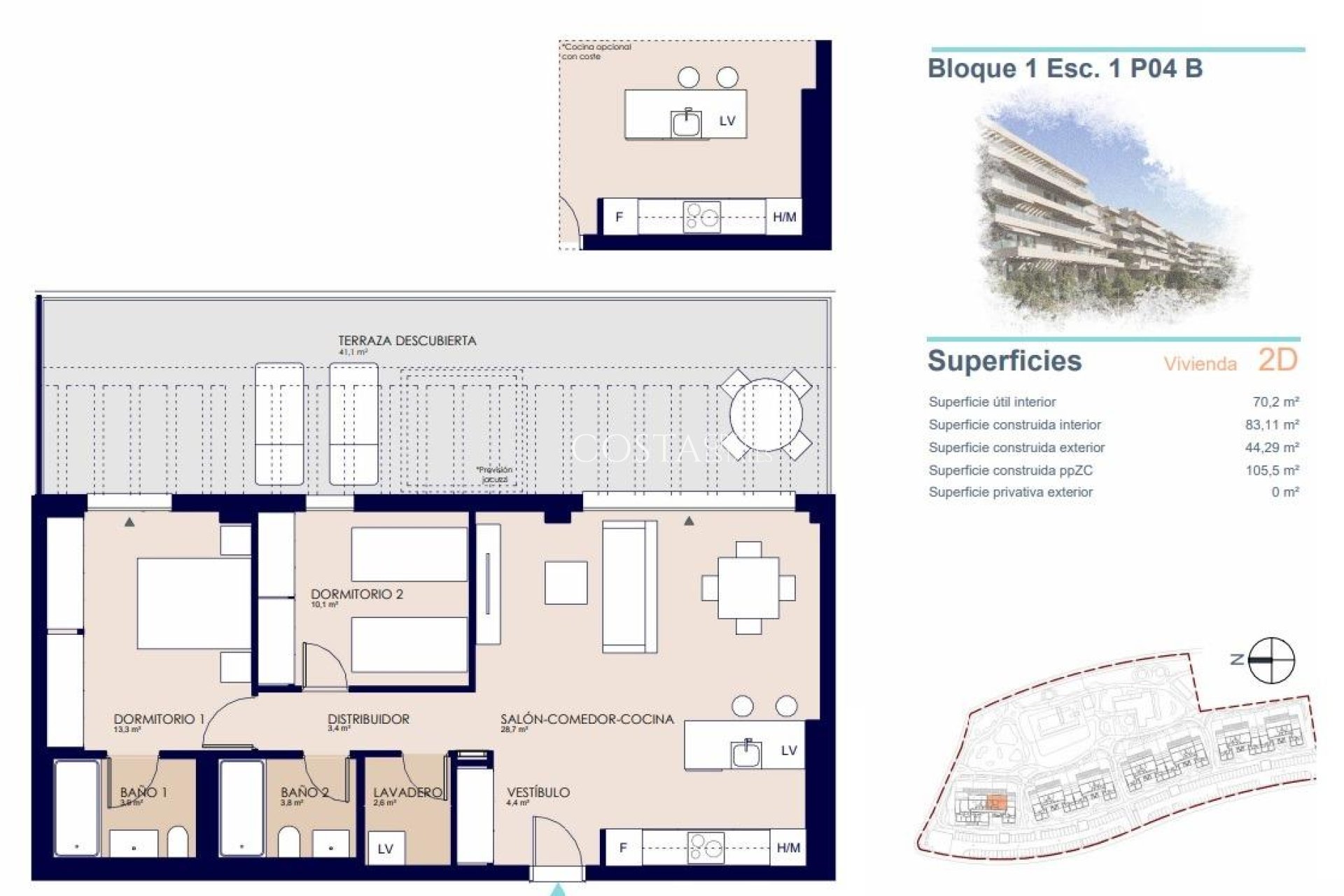 Nowy budynek - Apartments -
Denia - Playa de La Almadraba