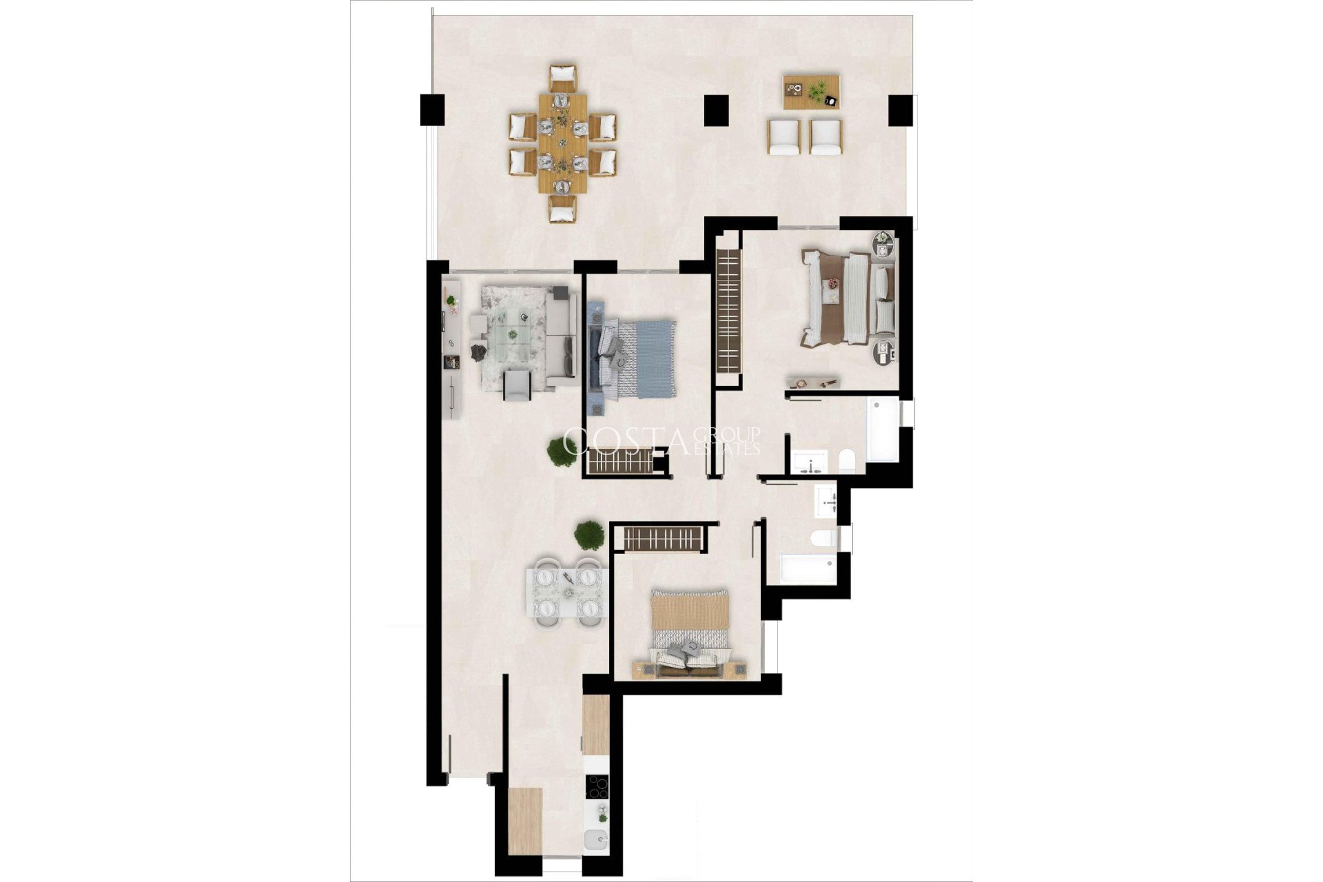 Nowy budynek - Apartments -
Estepona - Buenas Noches